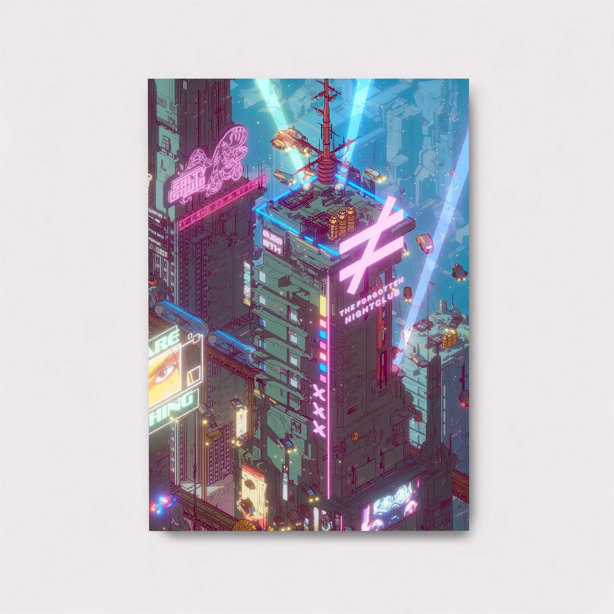 Neon Reverie Safe Wall Magnetic / M