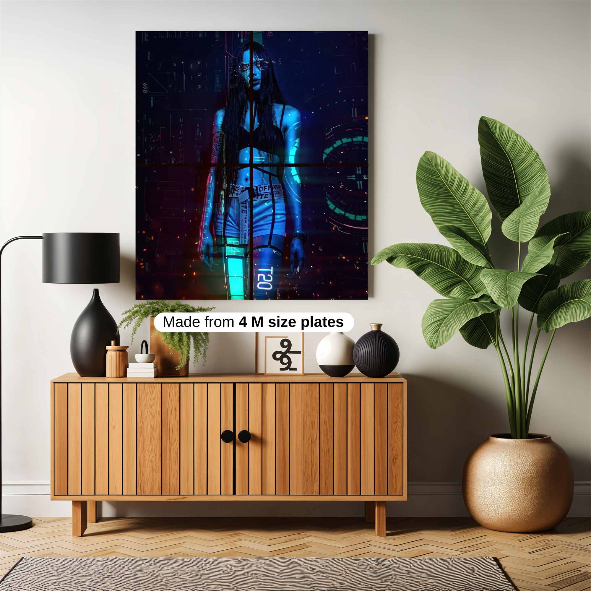 Cyber Enigma Safe Wall Magnetic / M