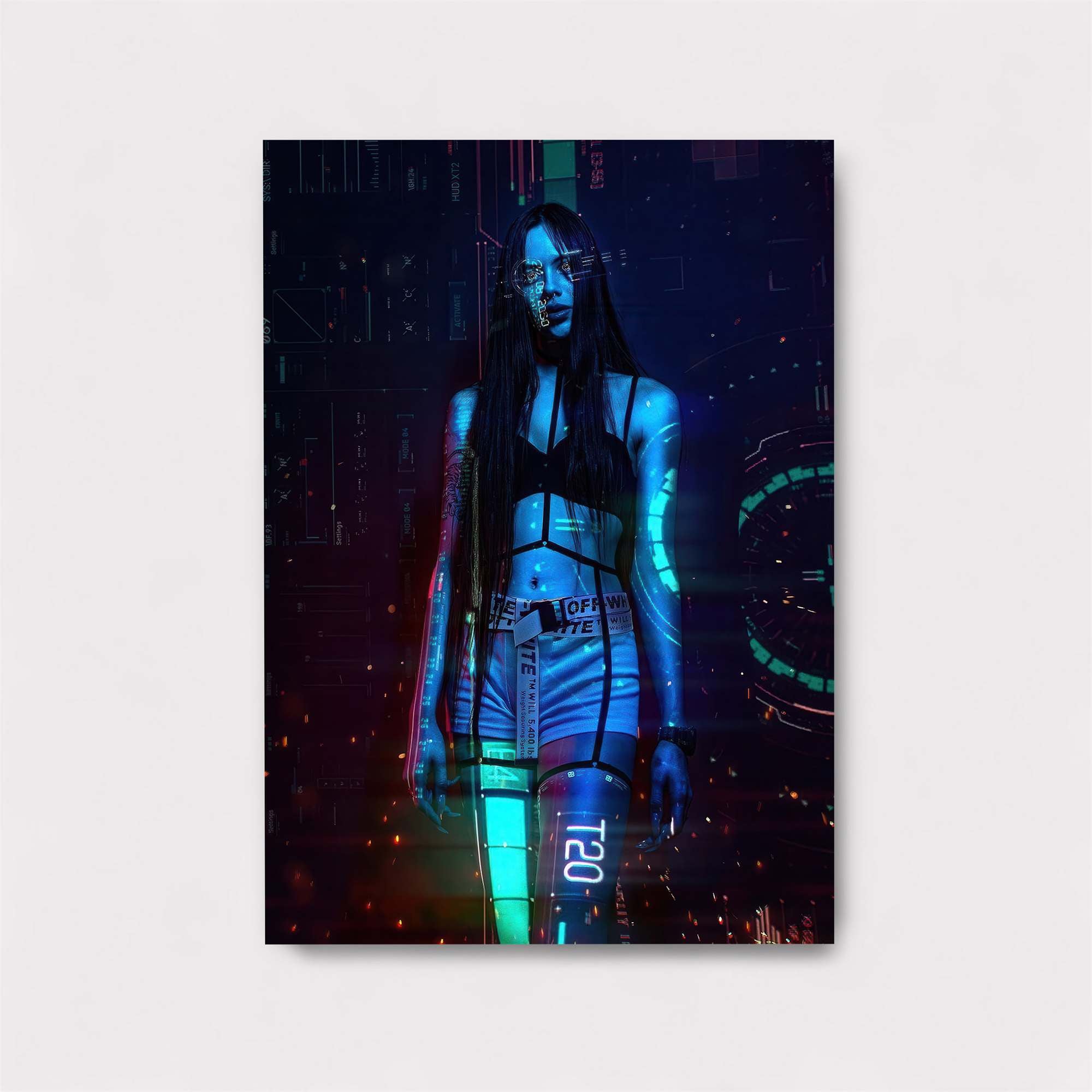 Cyber Enigma Safe Wall Magnetic / M