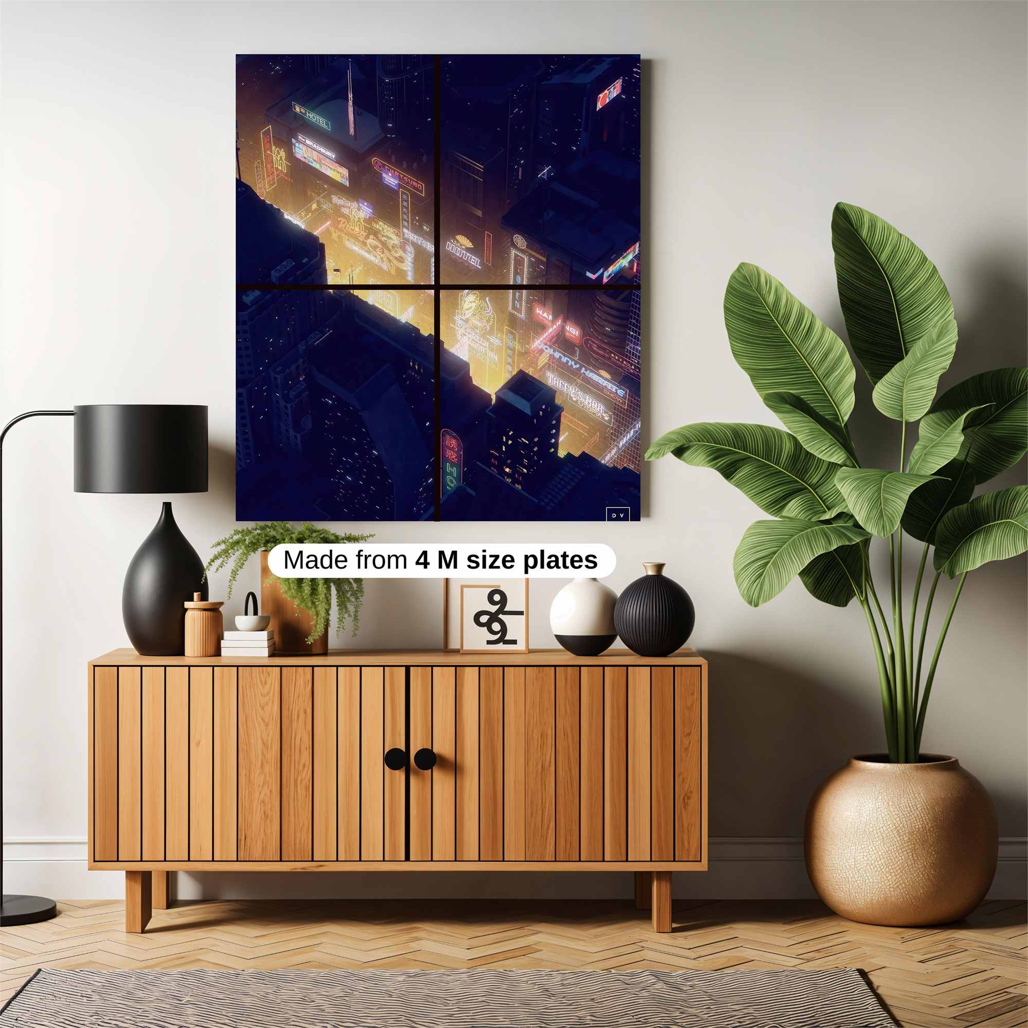 Neon Reverie Safe Wall Magnetic / M