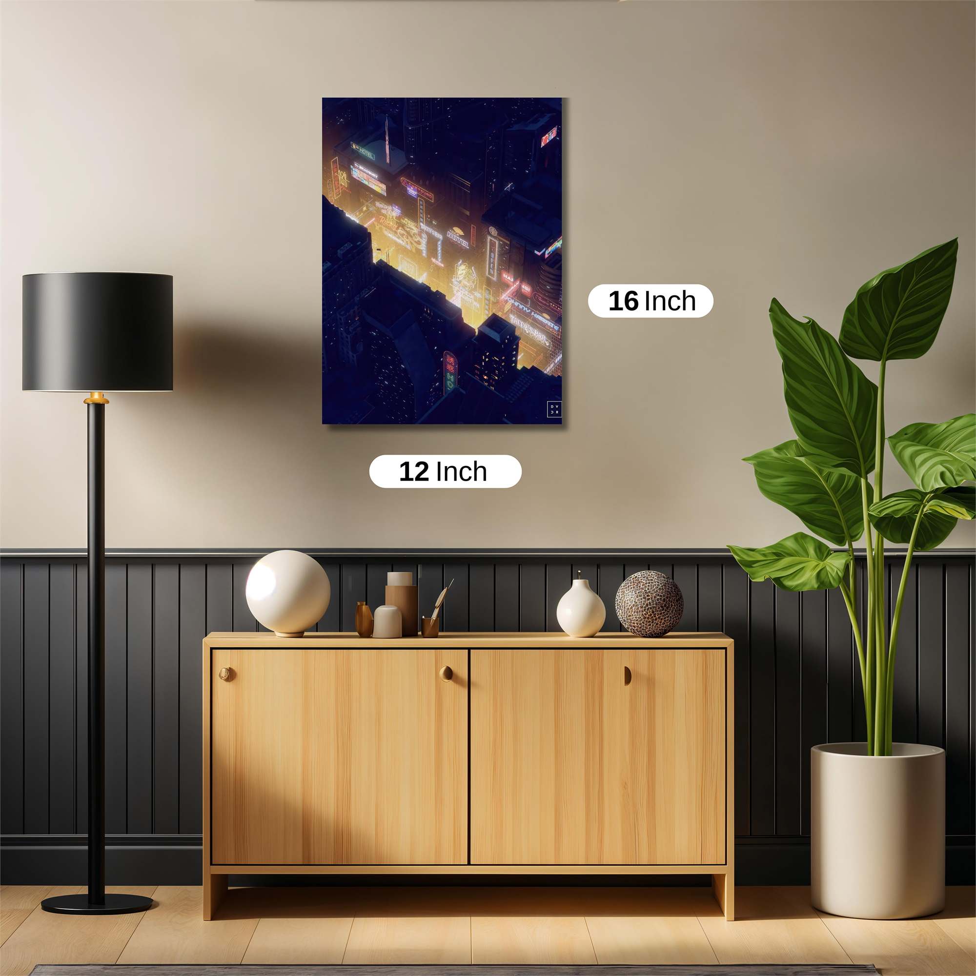 Neon Reverie Safe Wall Magnetic / M