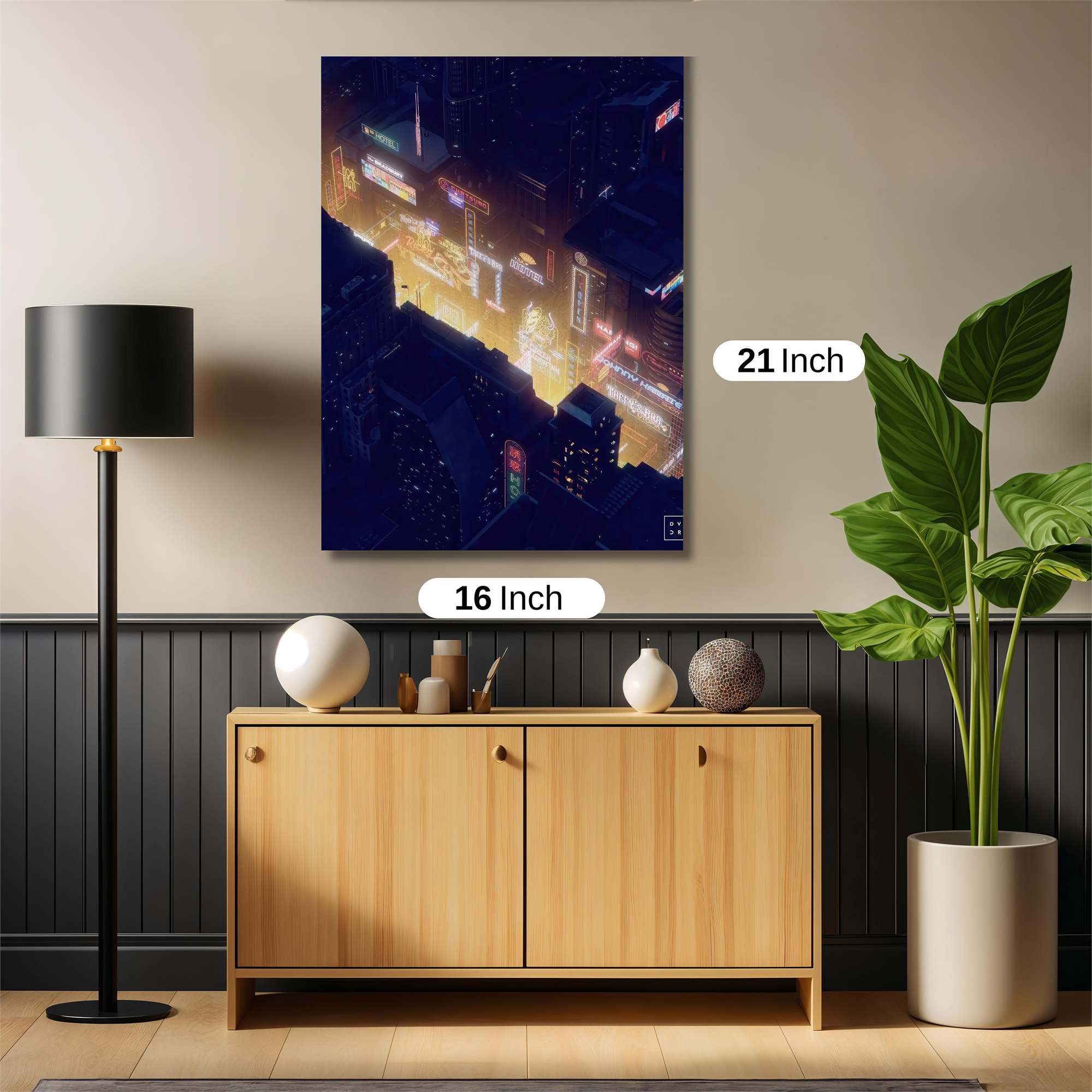 Neon Reverie Safe Wall Magnetic / M