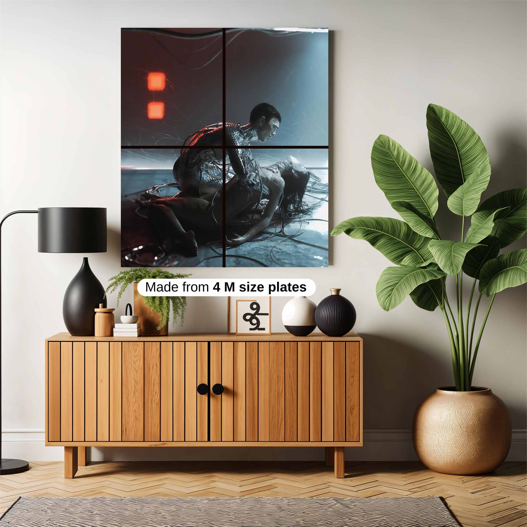 Cyborg Embrace Safe Wall Magnetic / M