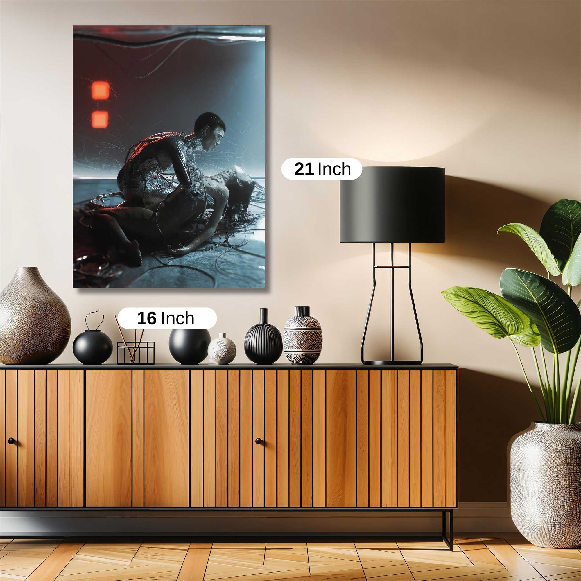 Cyborg Embrace Safe Wall Magnetic / M