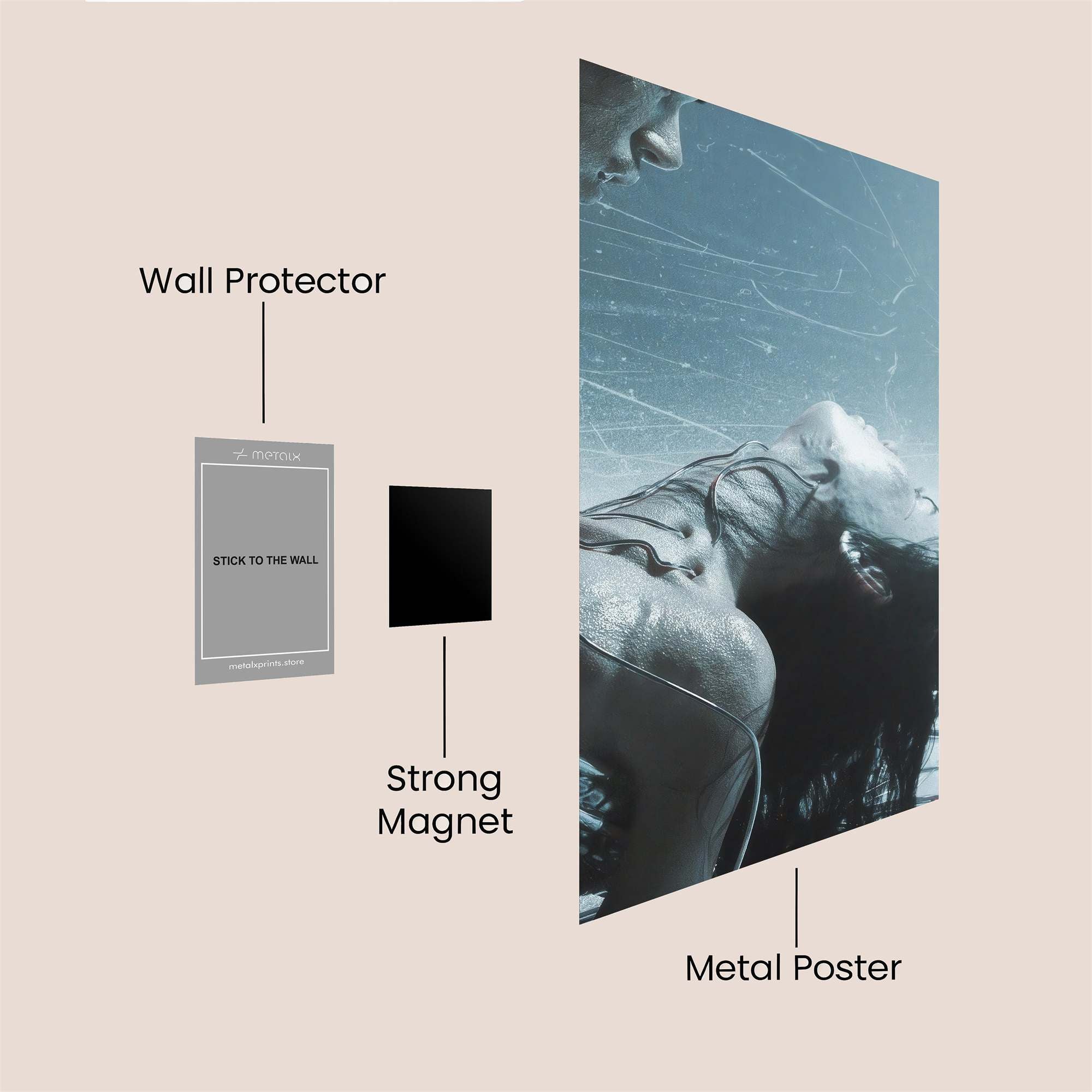 Synthetic Awakening Safe Wall Magnetic / M