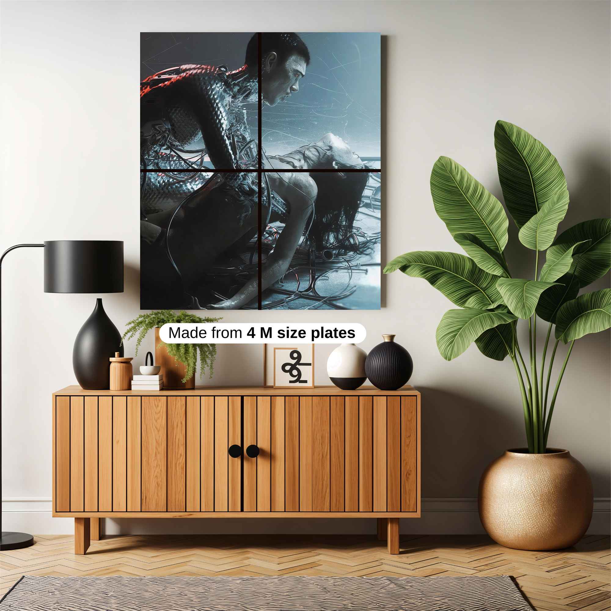 Cybernetic Embrace Safe Wall Magnetic / M