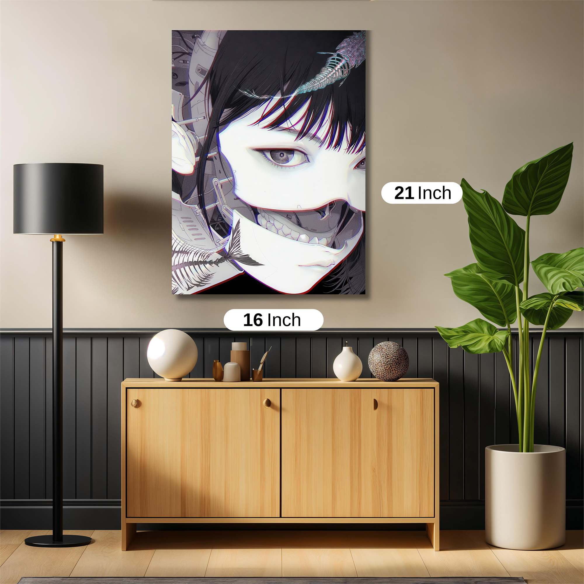 Cybernetic Whimsy Safe Wall Magnetic / M