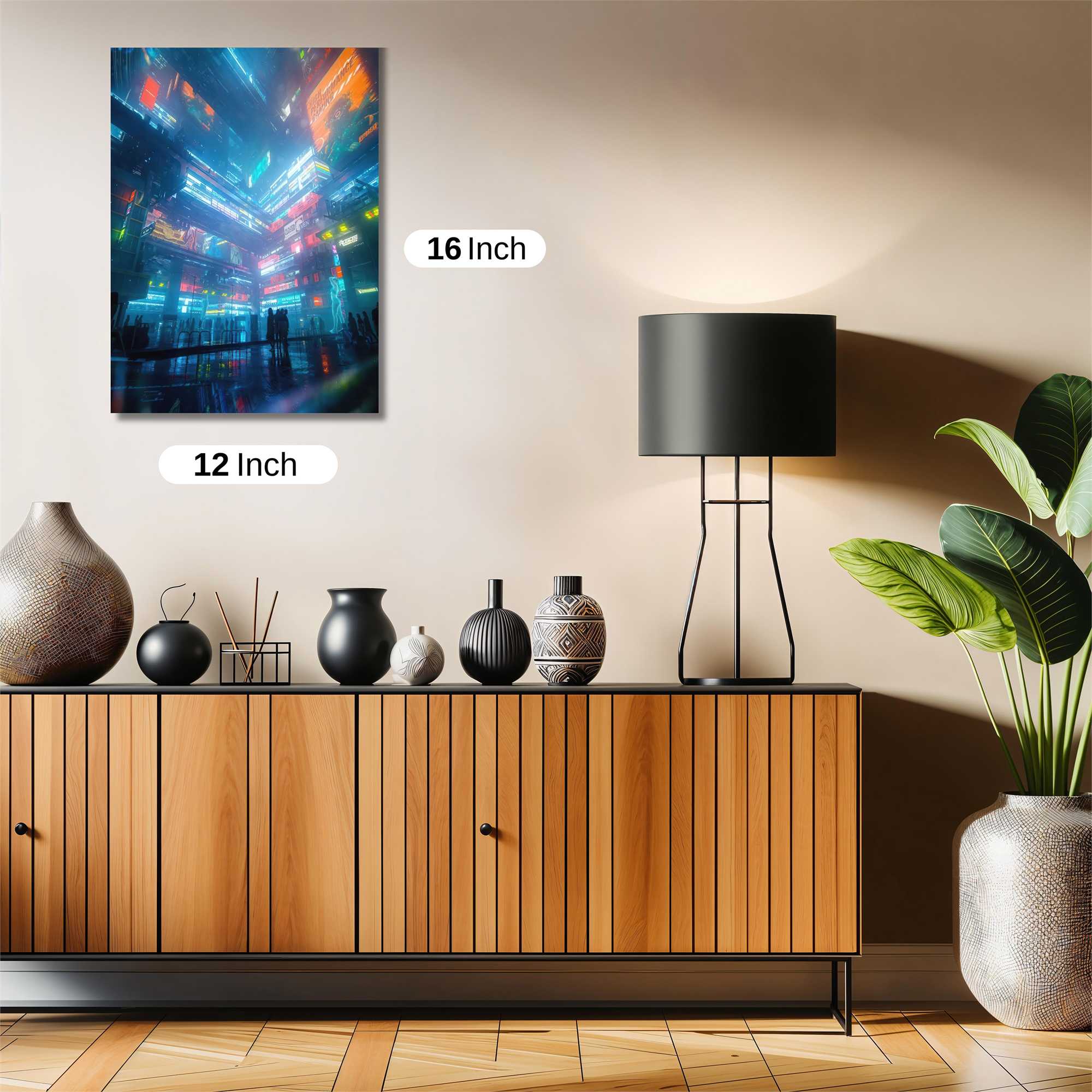 Neon Reverie Safe Wall Magnetic / M