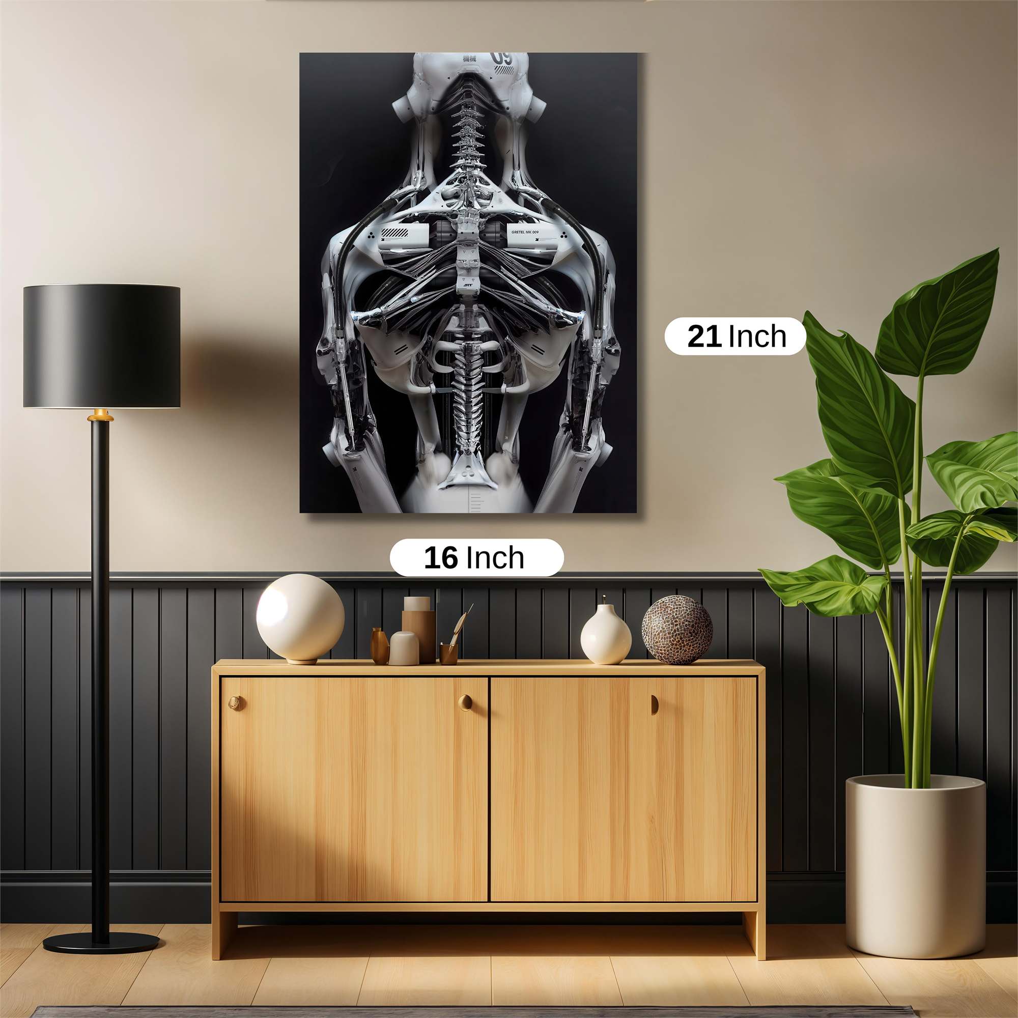 Cybernetic Anatomy Safe Wall Magnetic / M