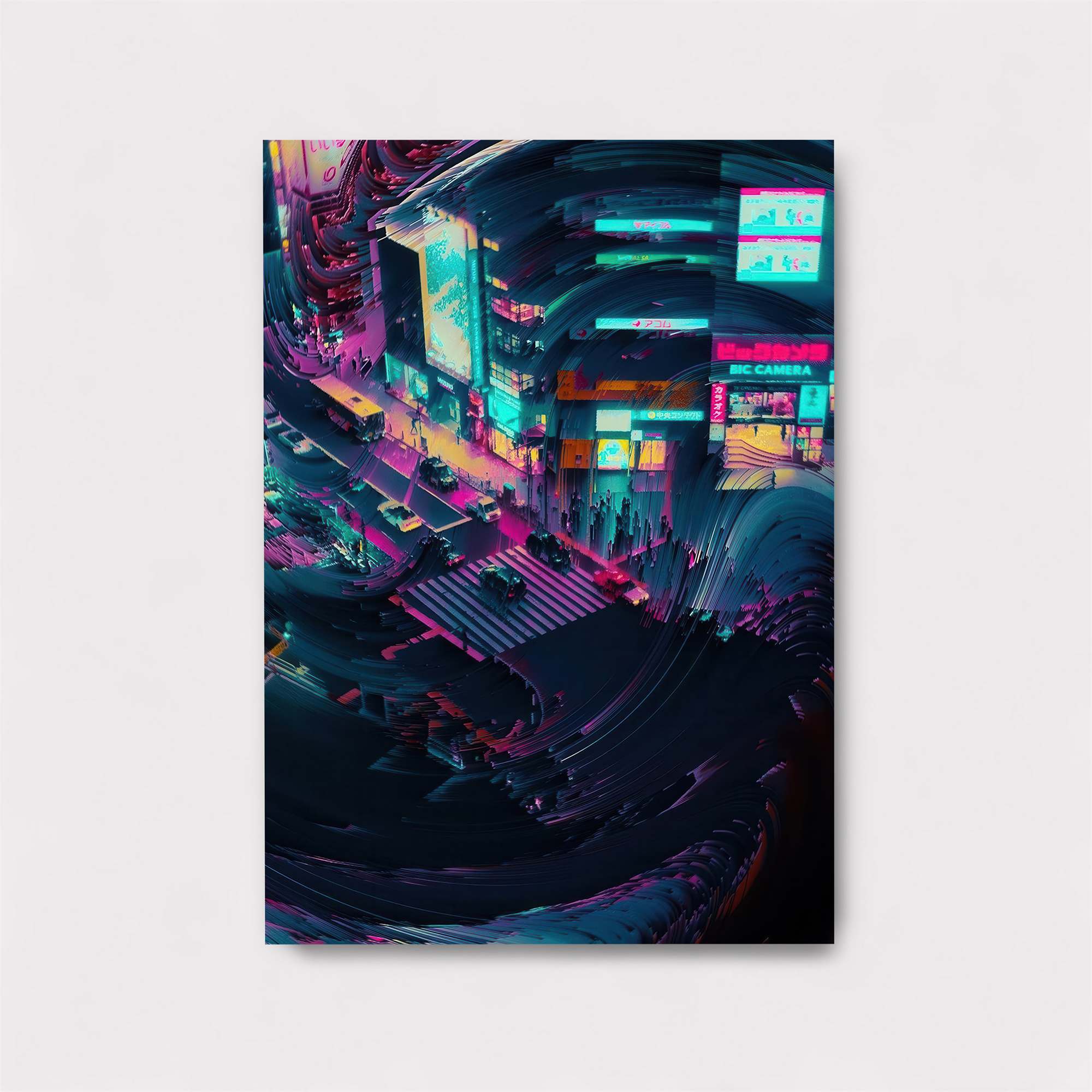 Neon Whirl Safe Wall Magnetic / M