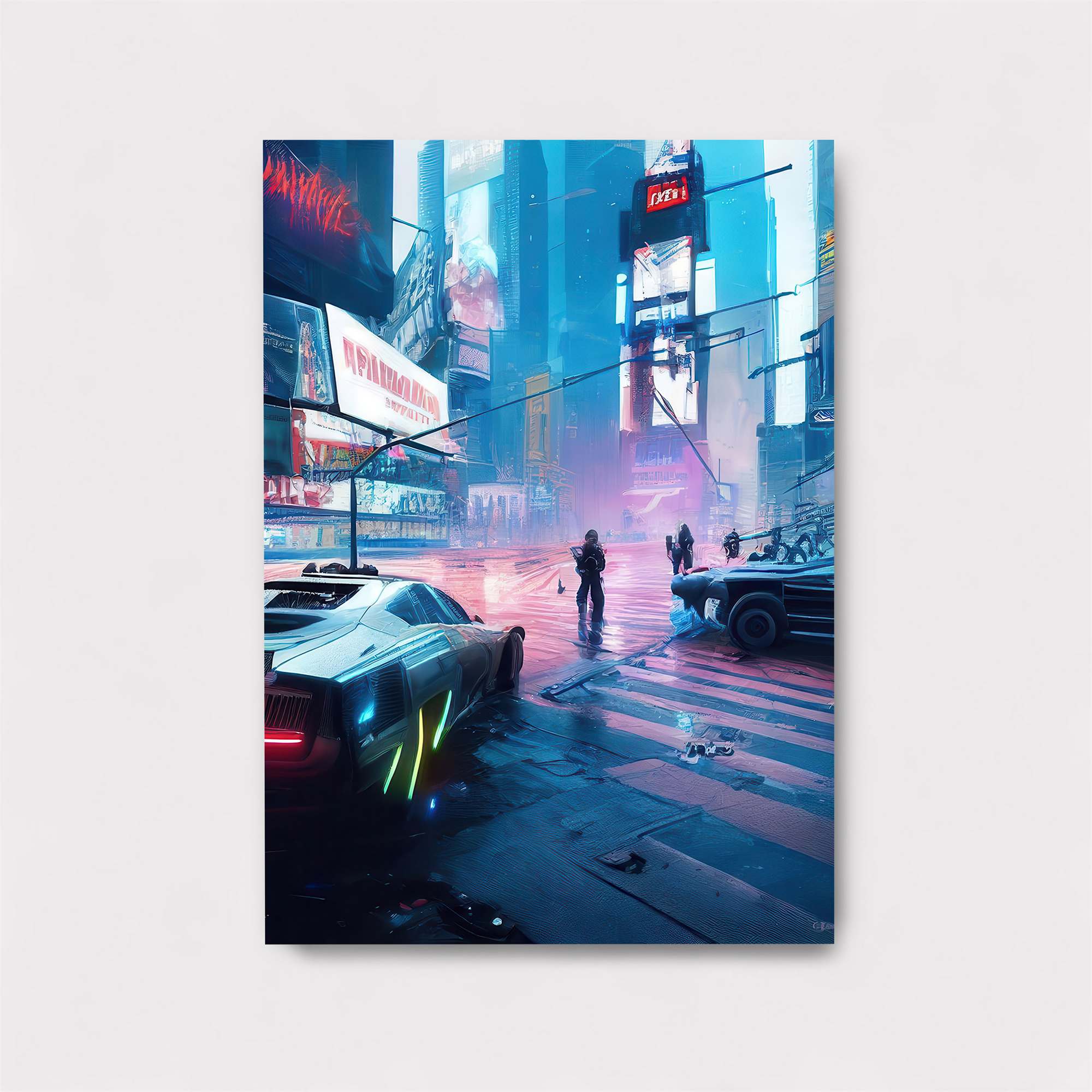 Futuristic Vivid Safe Wall Magnetic / M