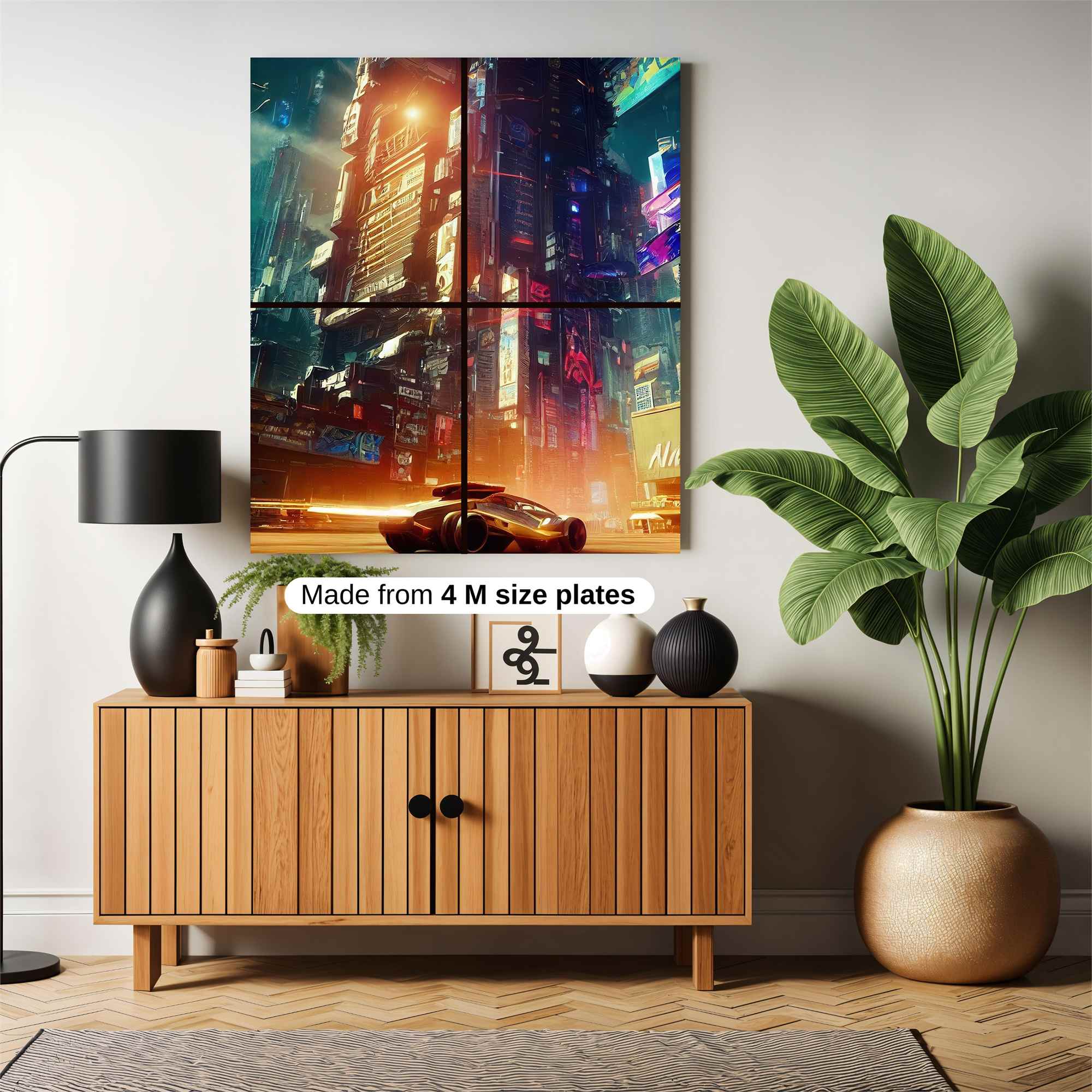 Futuristic Velocity Safe Wall Magnetic / M