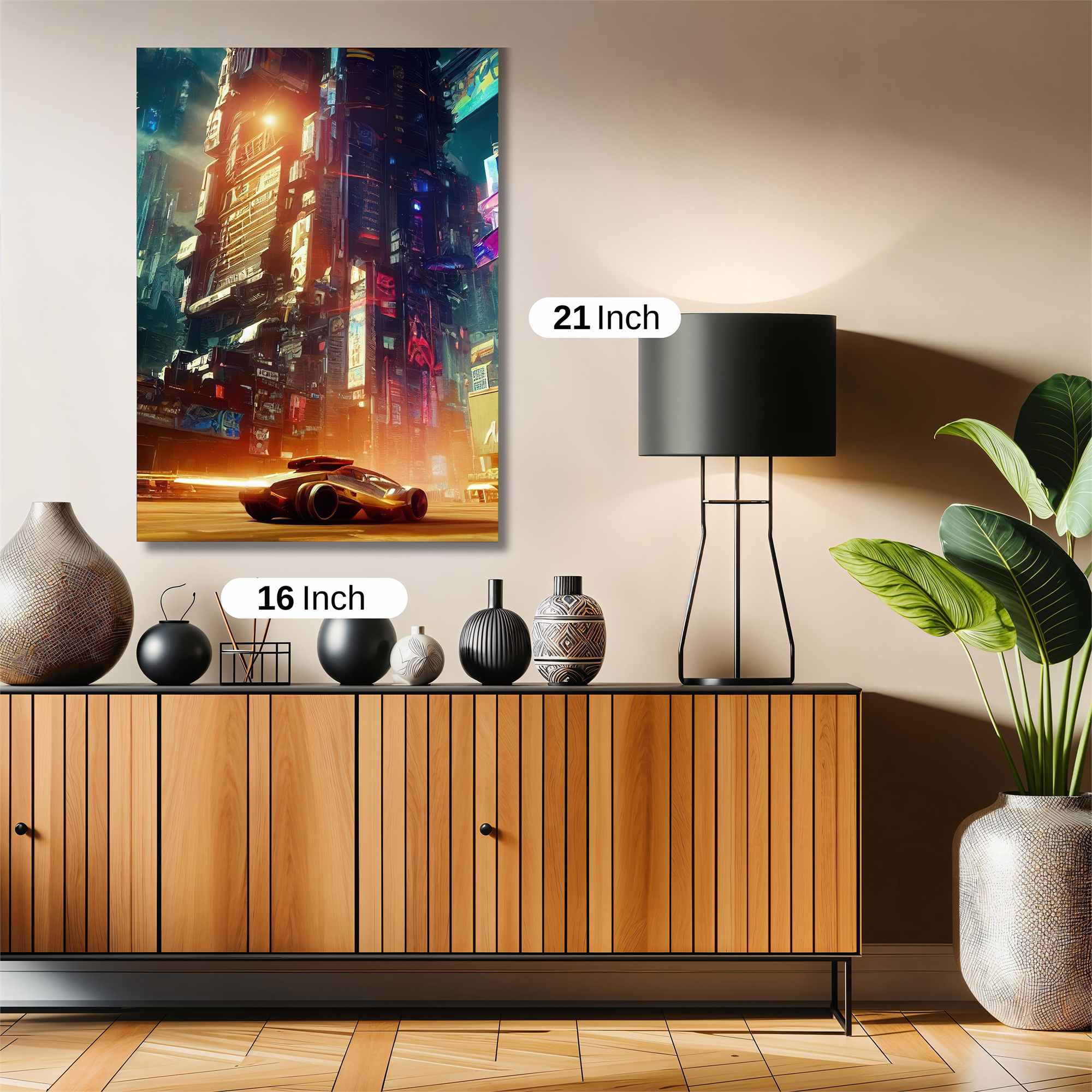 Futuristic Velocity Safe Wall Magnetic / M