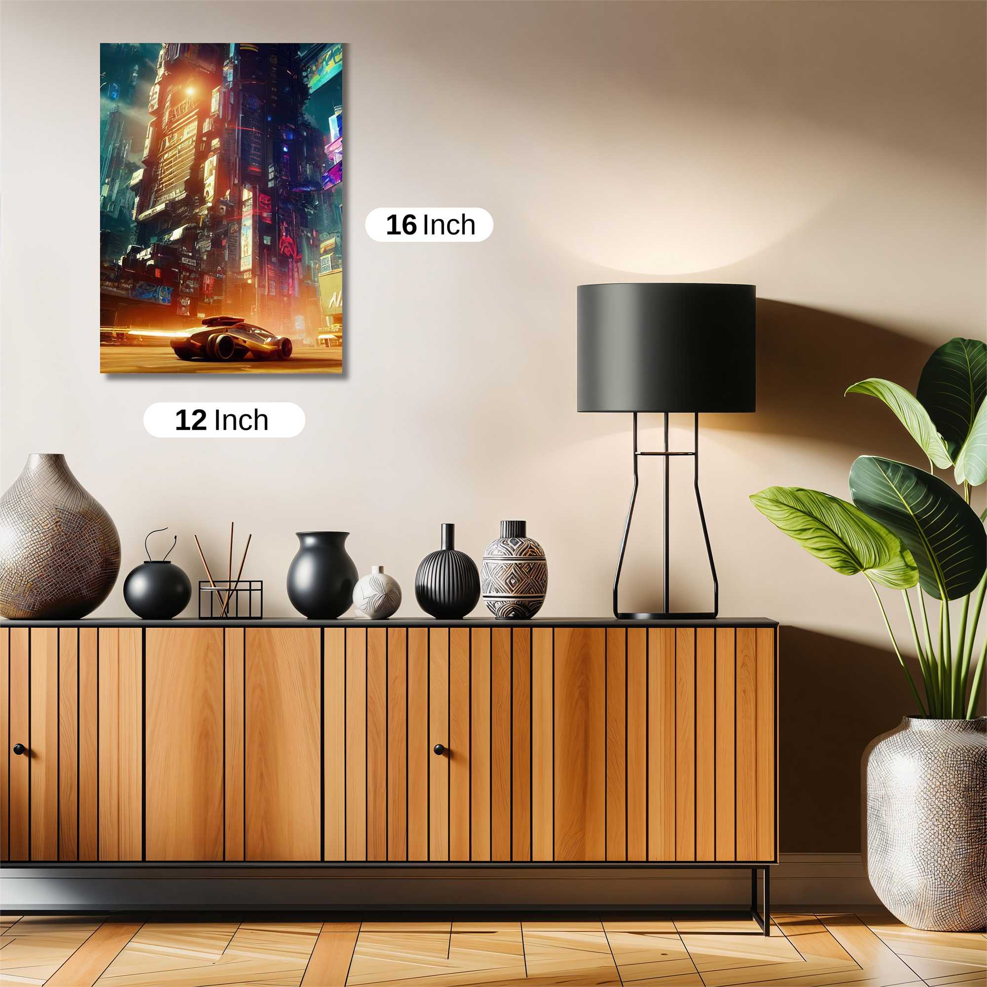 Futuristic Velocity Safe Wall Magnetic / M