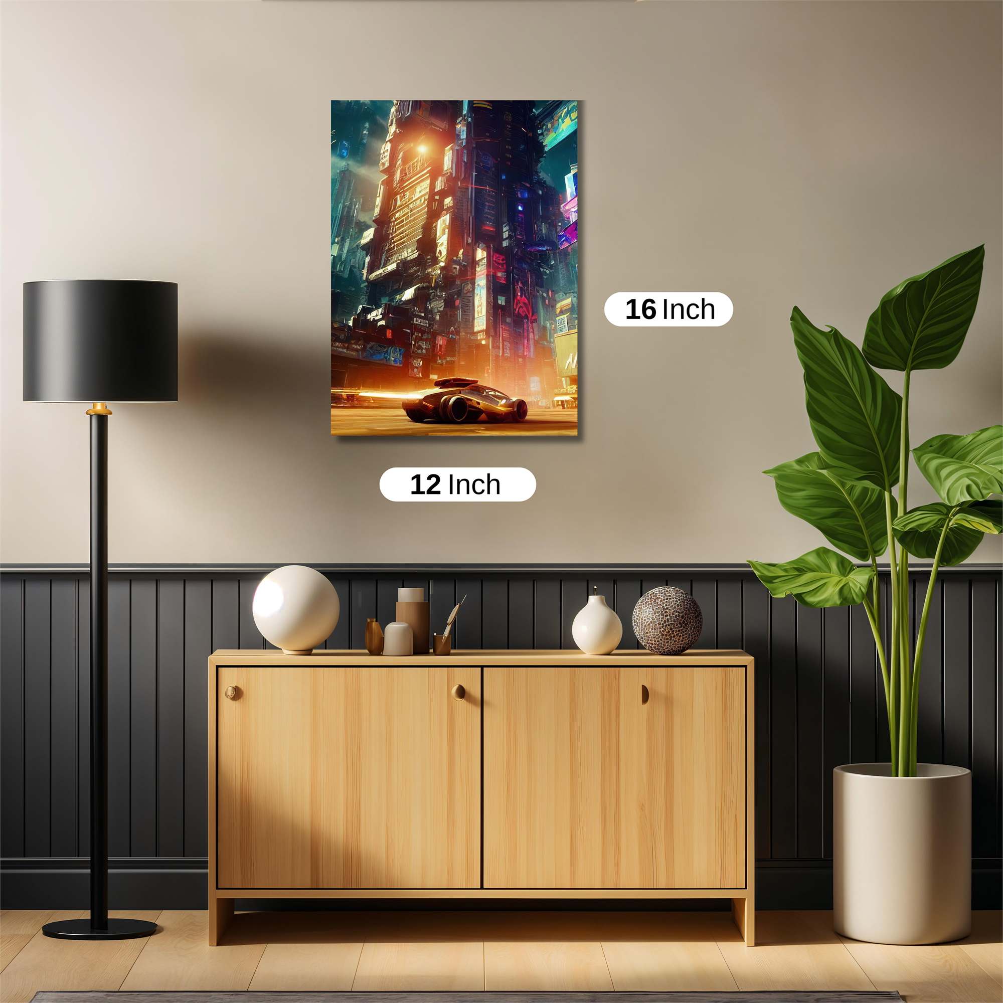 Futuristic Velocity Safe Wall Magnetic / M