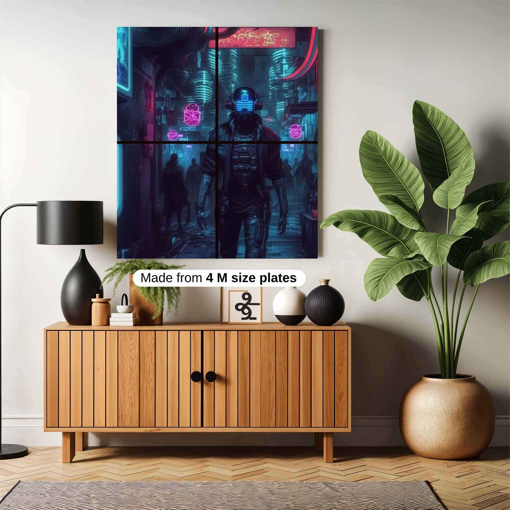 Cyberpunk Stride Safe Wall Magnetic / M