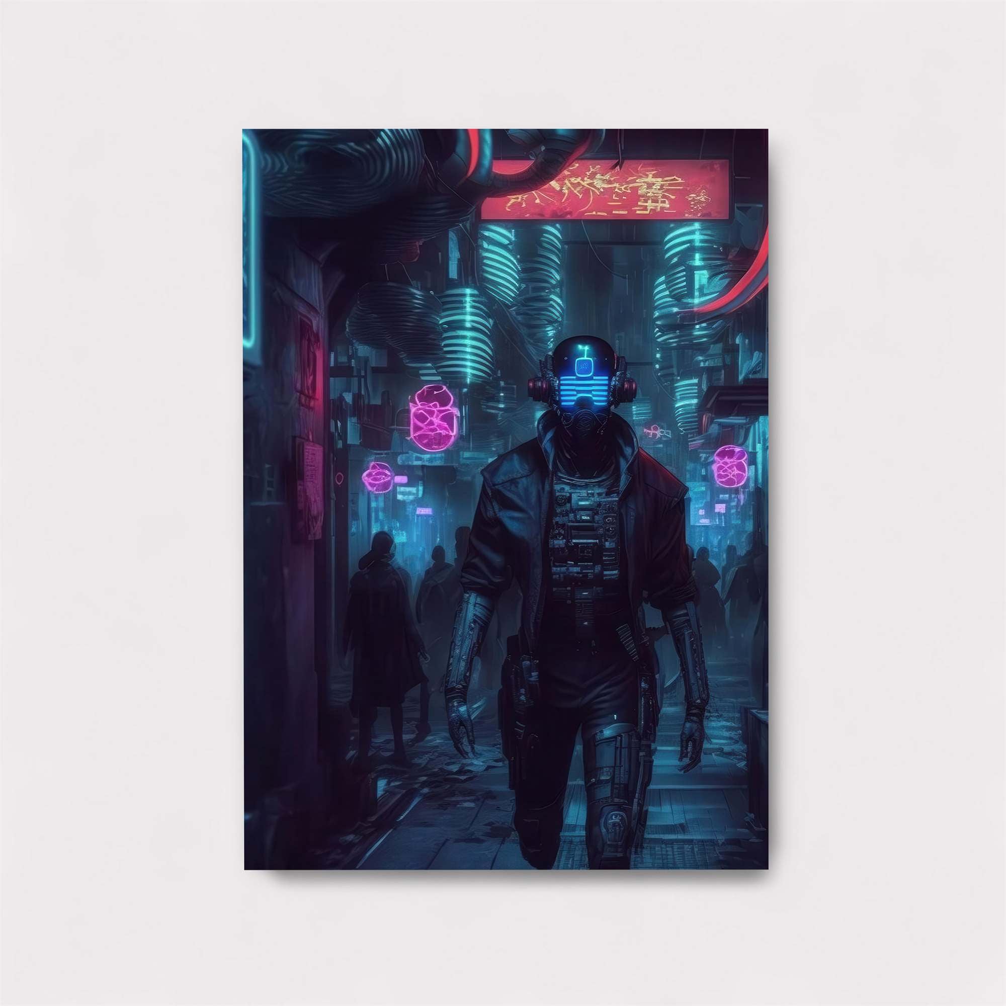 Cyberpunk Stride Safe Wall Magnetic / M