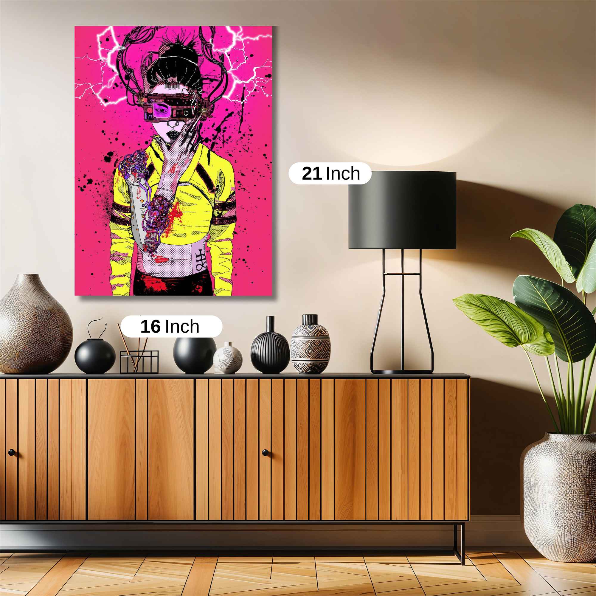 Cyberpunk Fury Safe Wall Magnetic / M