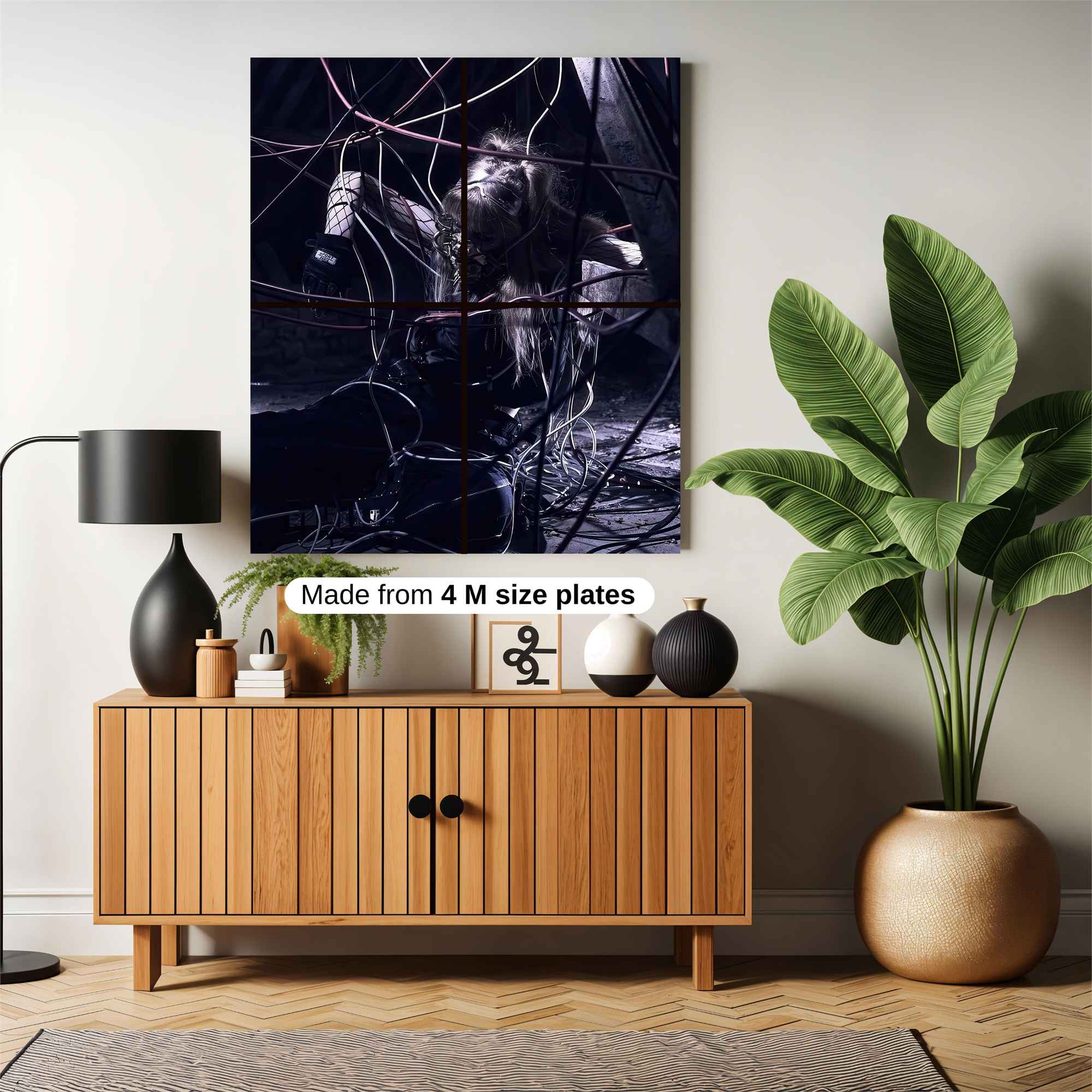 Cyber Enigma Safe Wall Magnetic / M