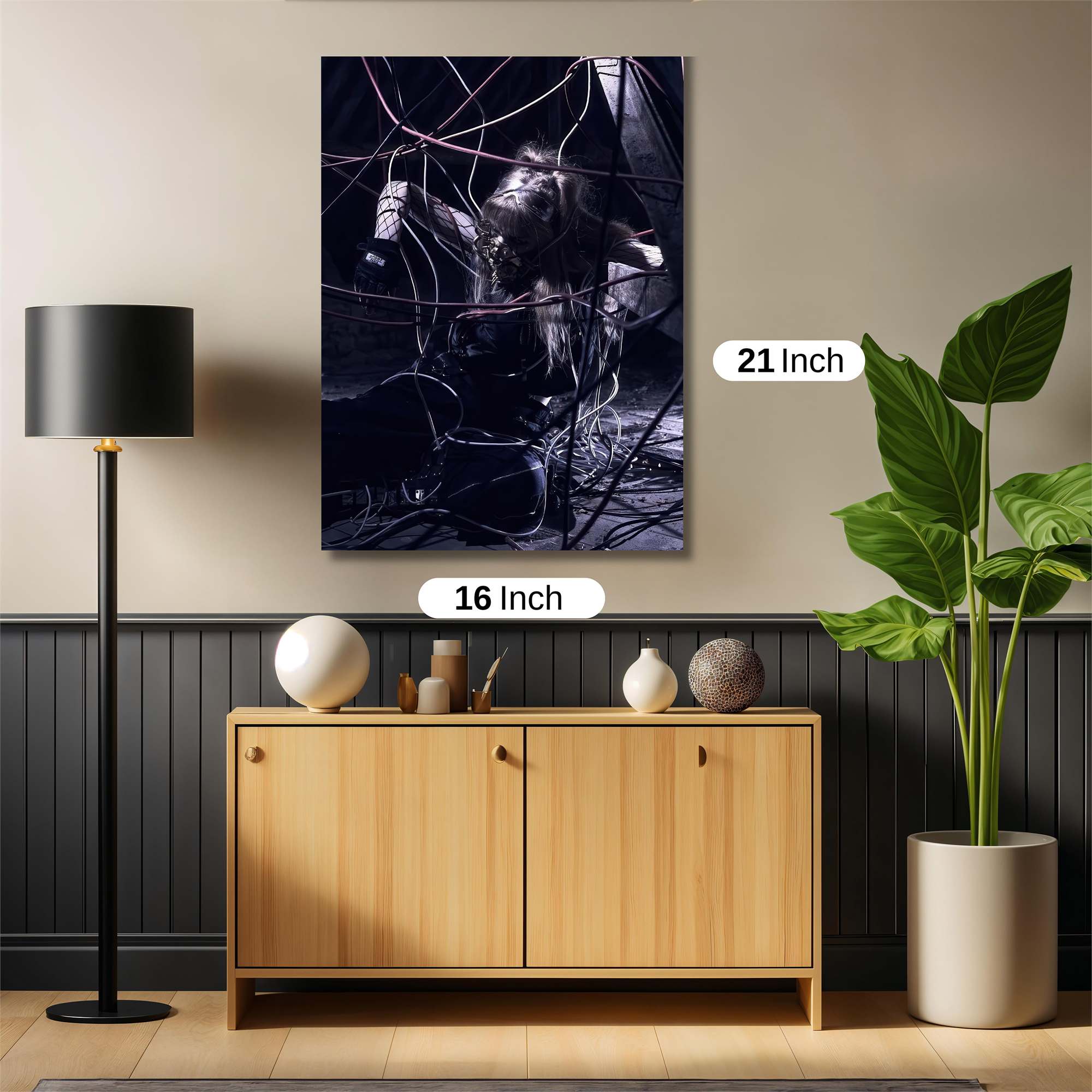 Cyber Enigma Safe Wall Magnetic / M