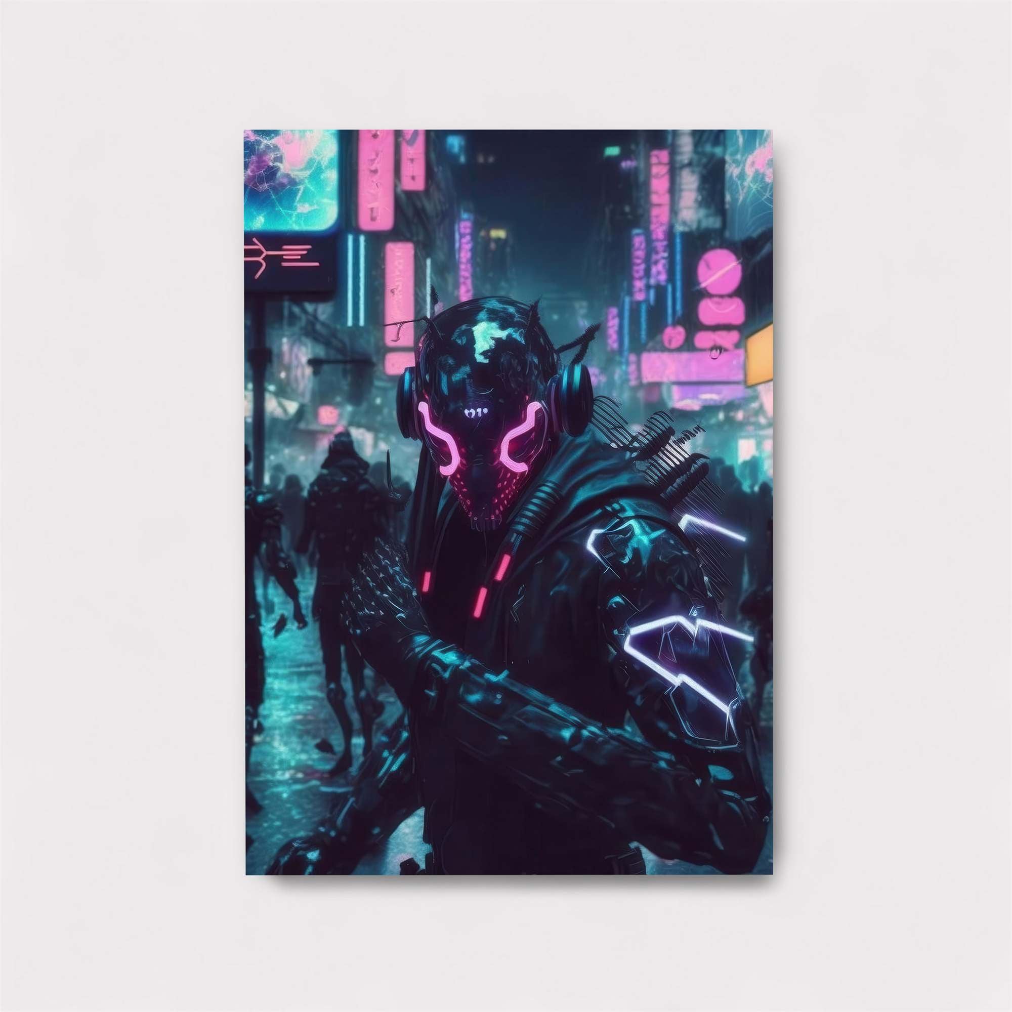 Neon Enigma Safe Wall Magnetic / M