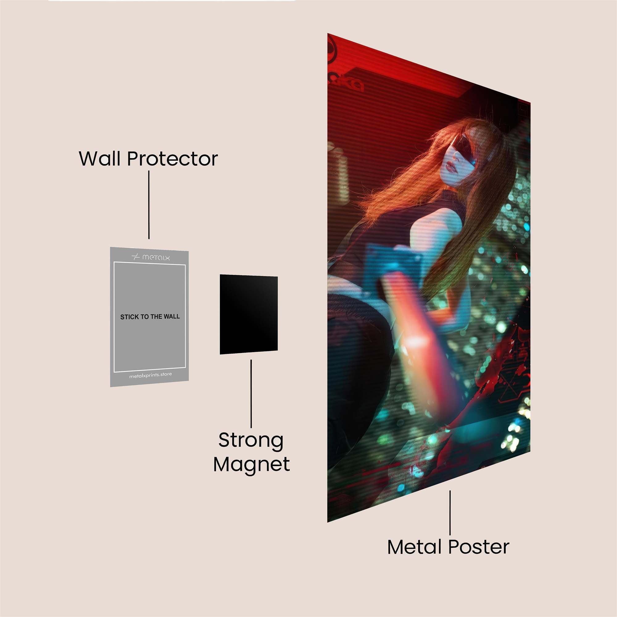 Mysterious Vigilance Safe Wall Magnetic / M