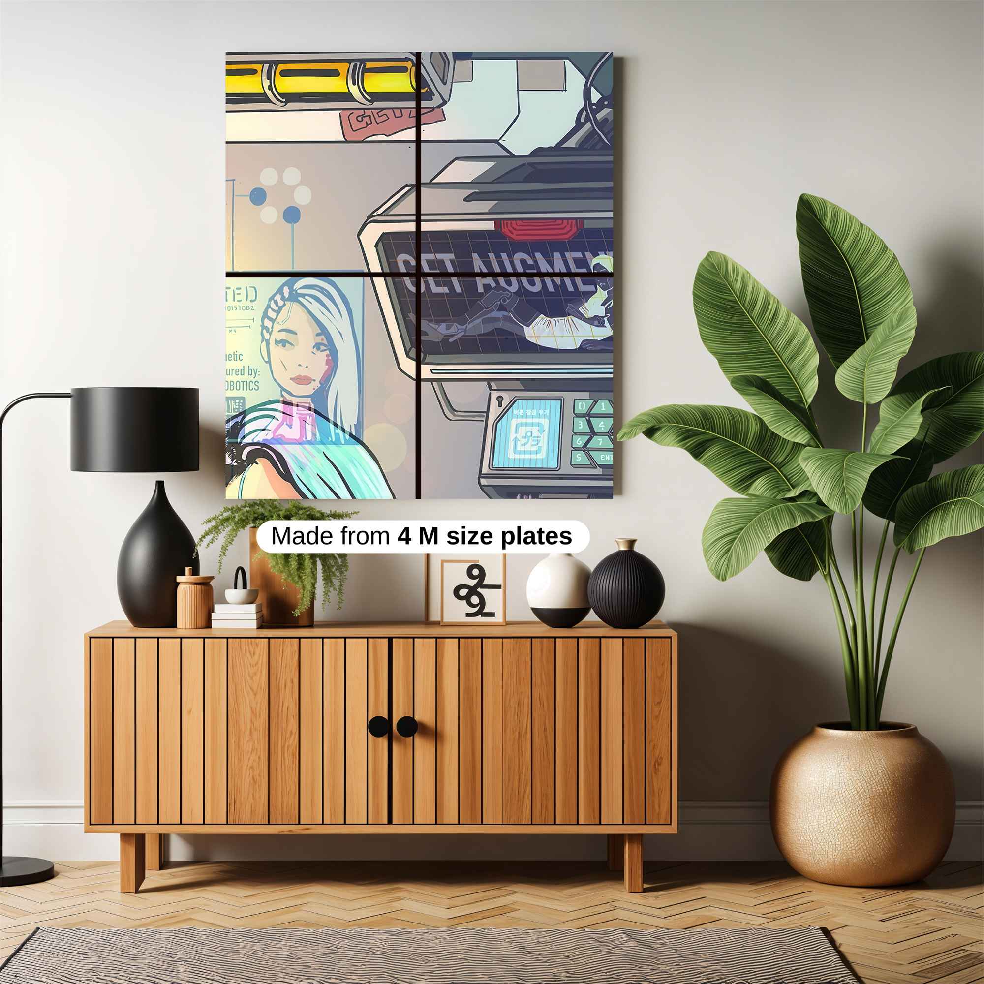 Goth Enigma Safe Wall Magnetic / M