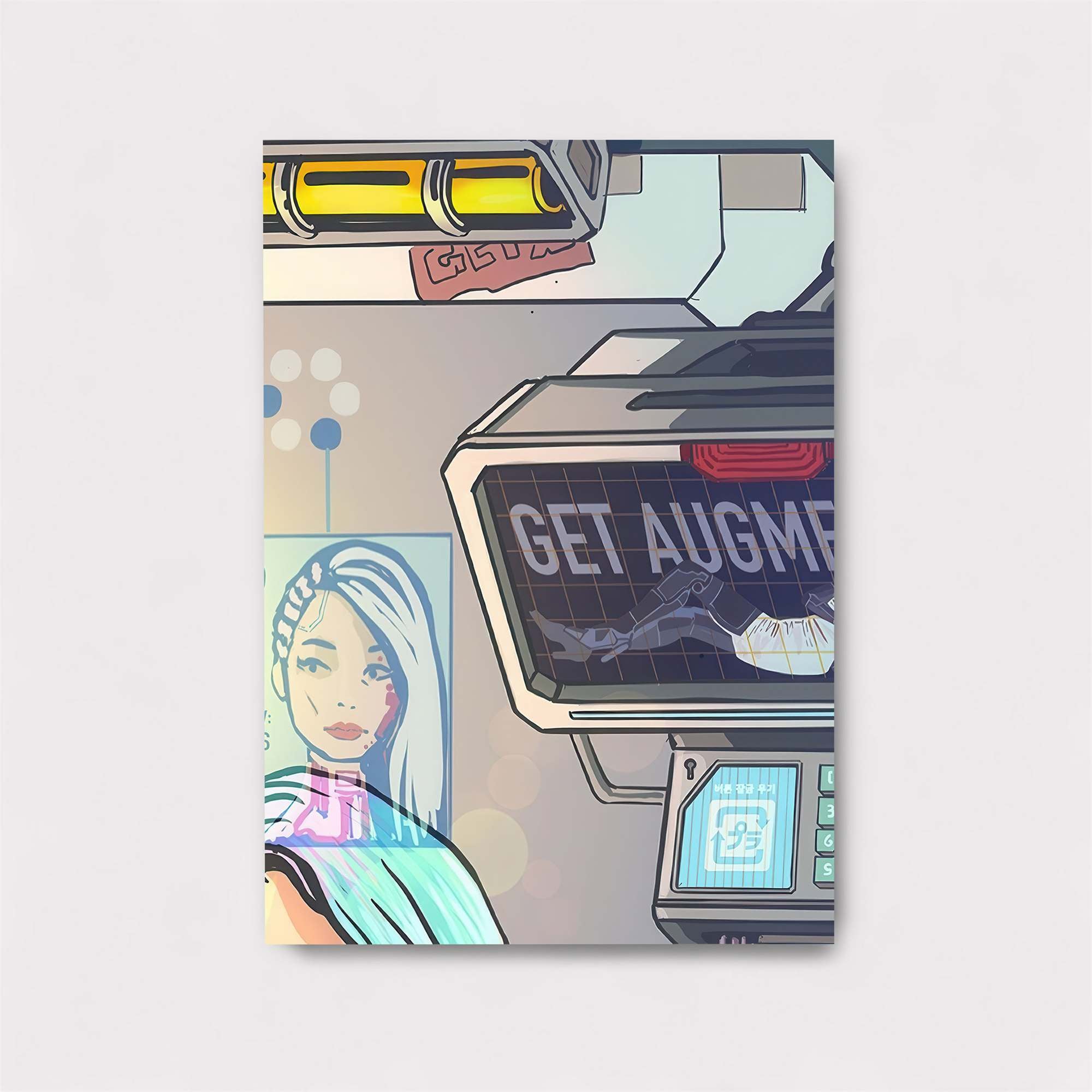 Goth Enigma Safe Wall Magnetic / M