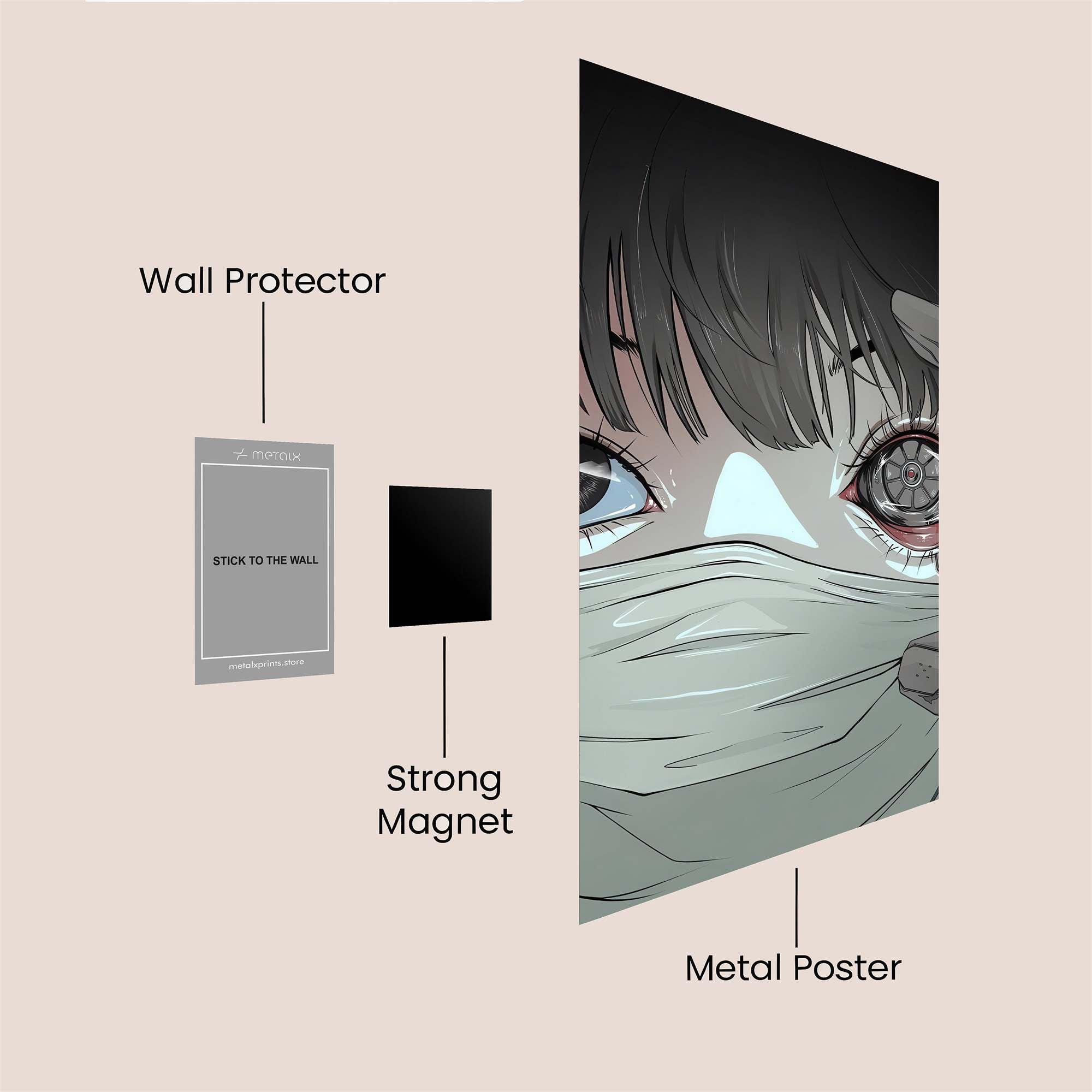 Cyber Vision Safe Wall Magnetic / M