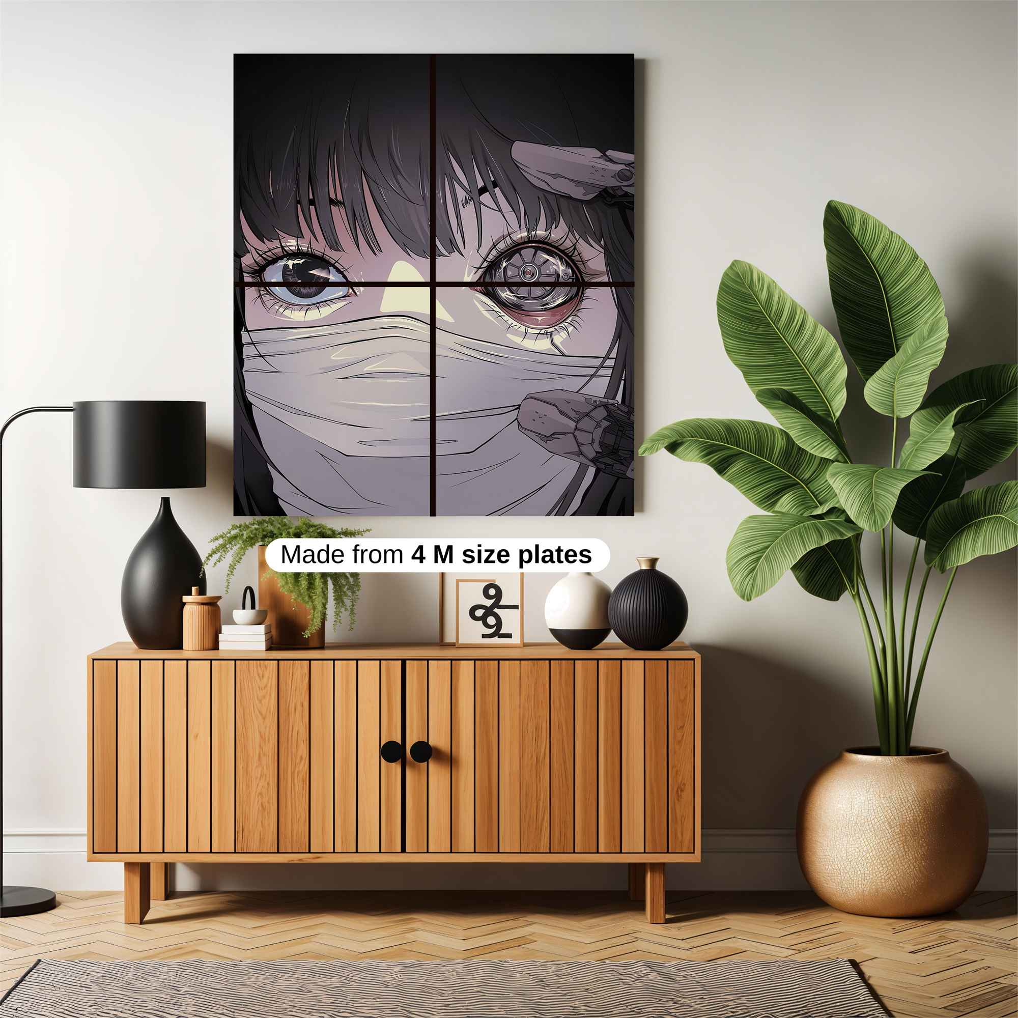 Cyber Enigma Safe Wall Magnetic / M