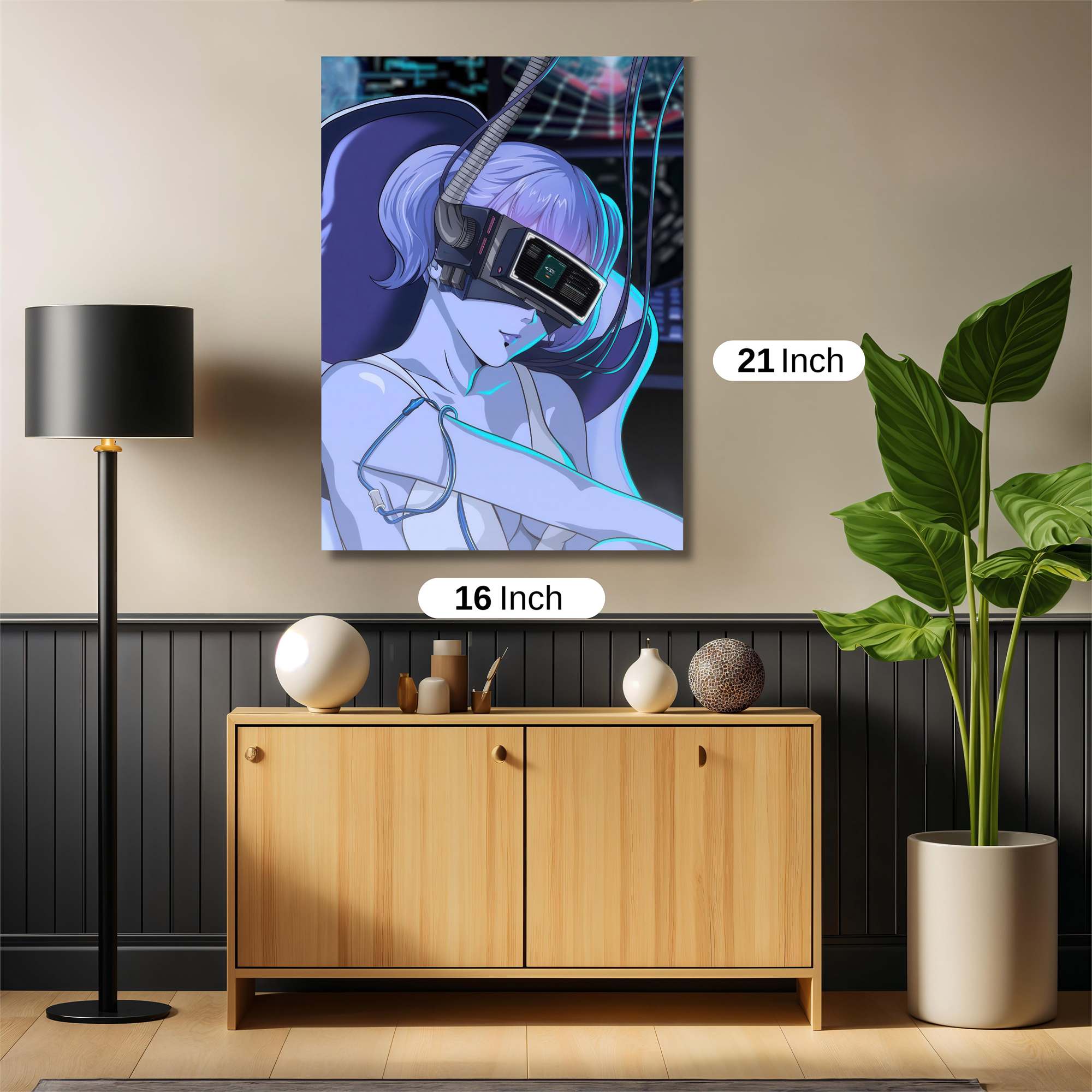 Virtual Serenity Safe Wall Magnetic / M