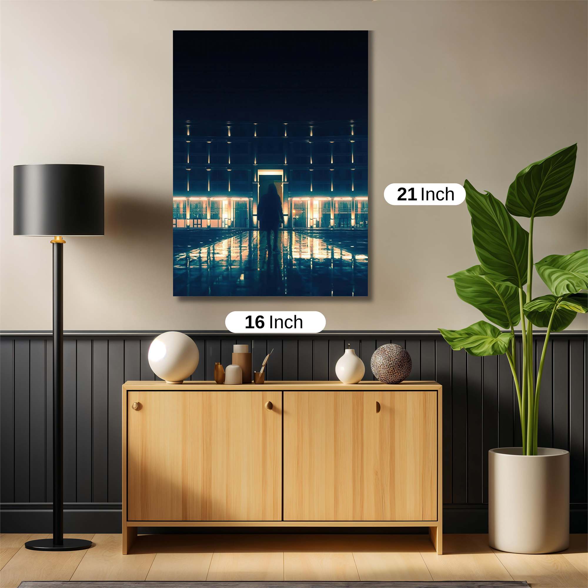 Luminous Solitude Safe Wall Magnetic / M