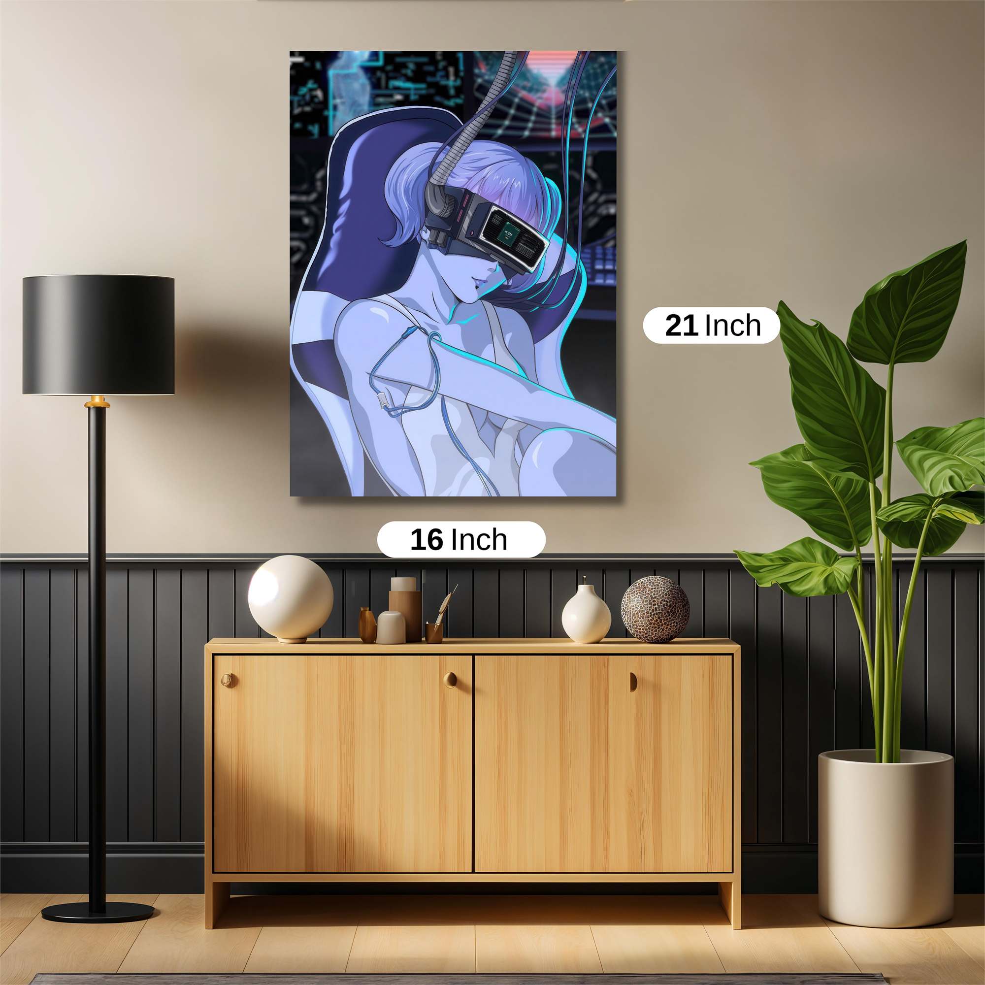 Virtual Serenity Safe Wall Magnetic / M