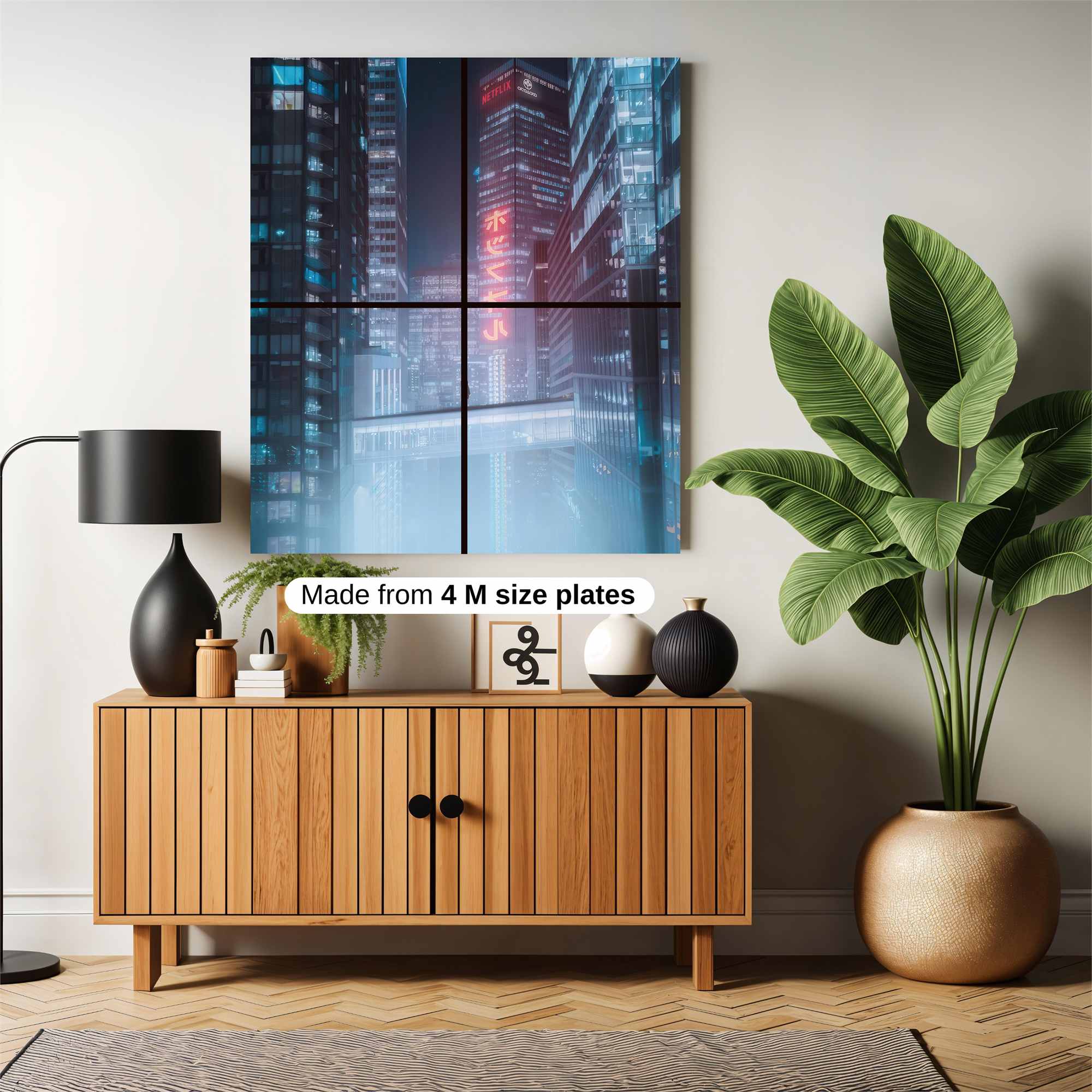 Neon Solitude Safe Wall Magnetic / M