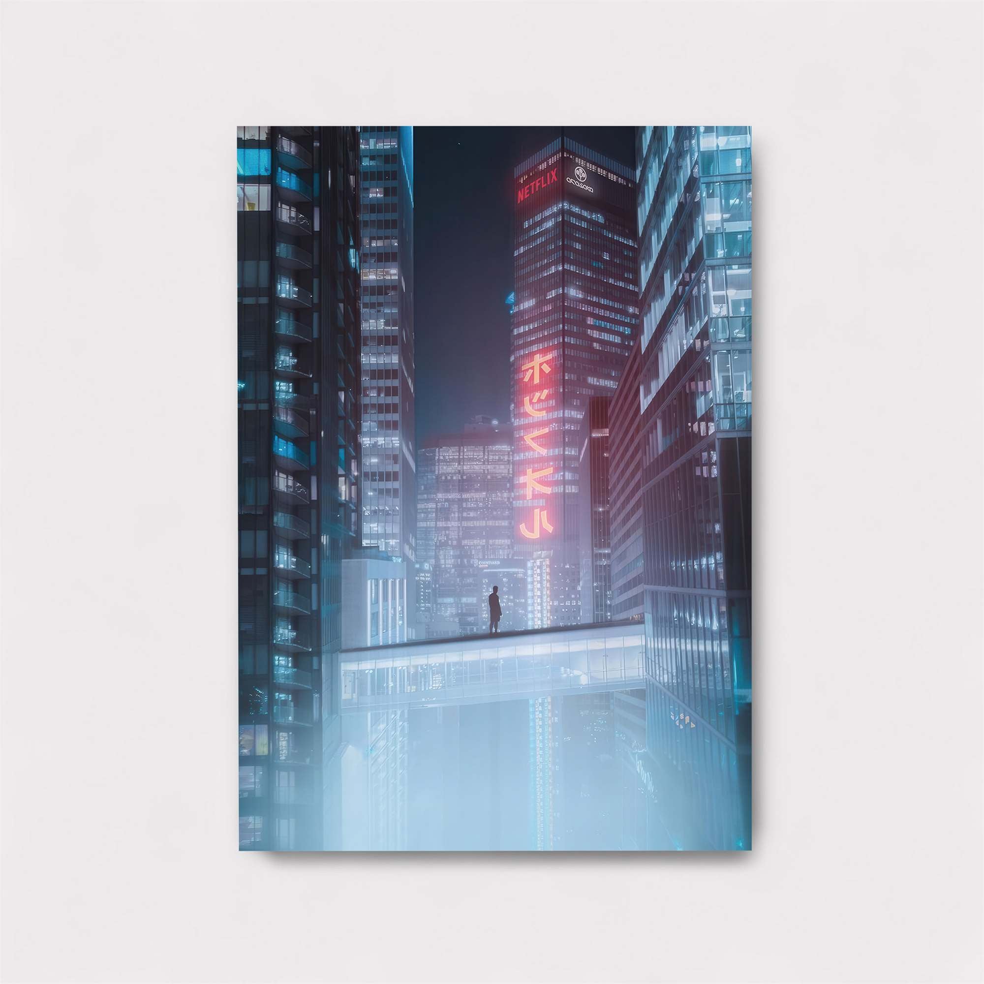 Neon Solitude Safe Wall Magnetic / M