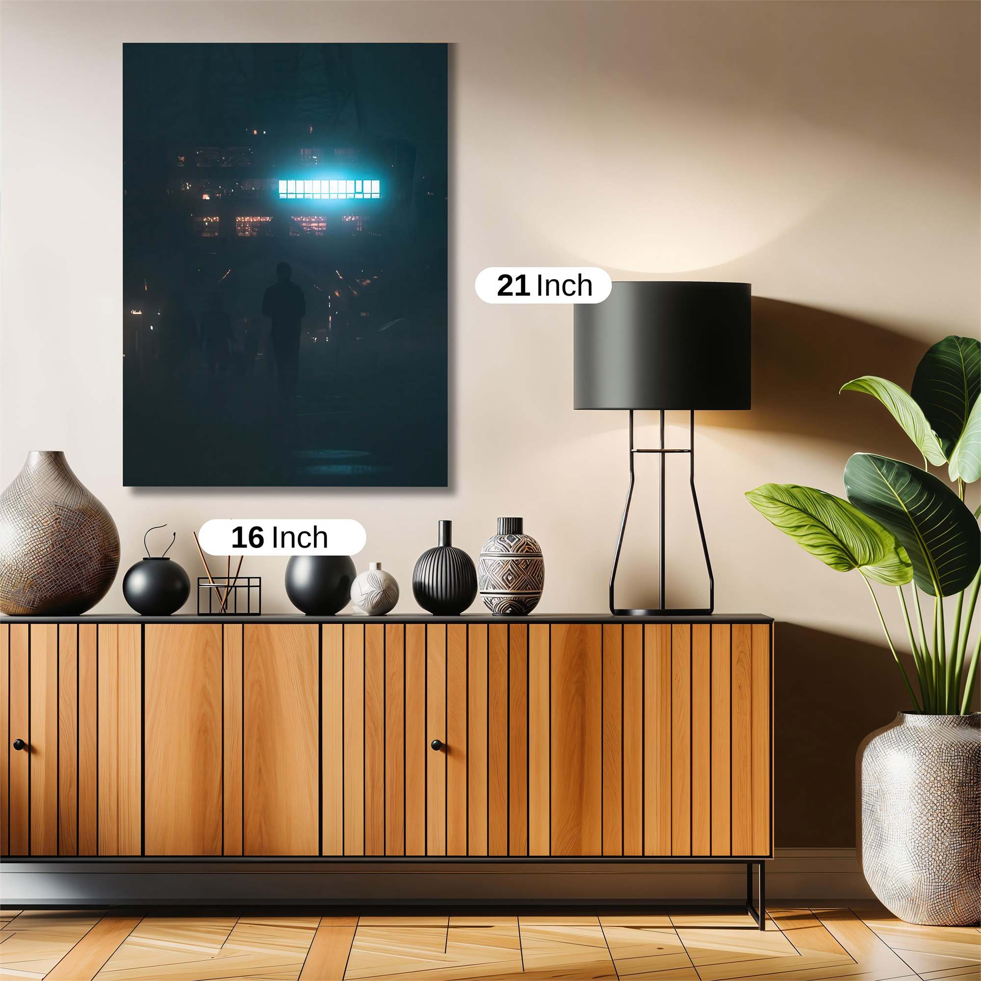 Neon Whisper Safe Wall Magnetic / M