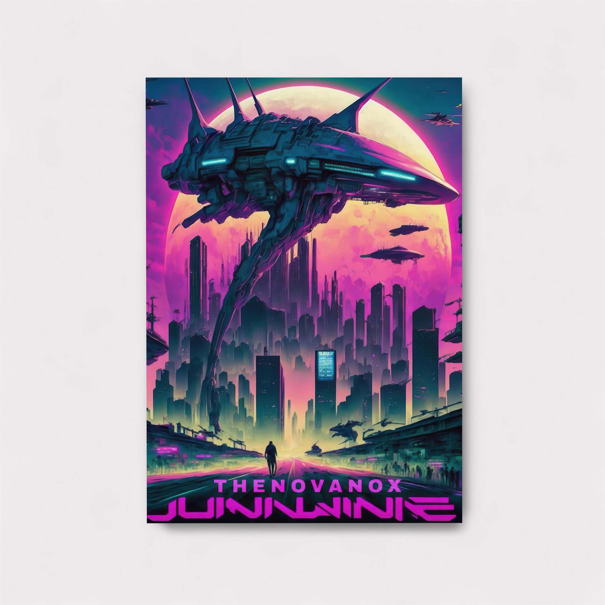 Neon Voyage Safe Wall Magnetic / M