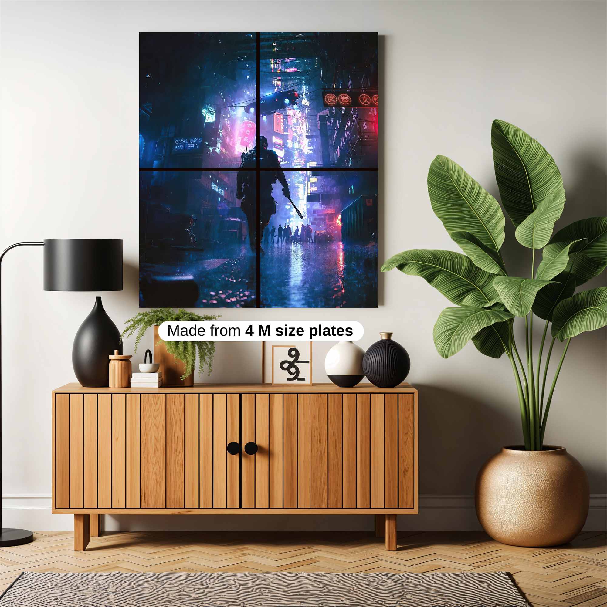 Cyberpunk Vortex Safe Wall Magnetic / M