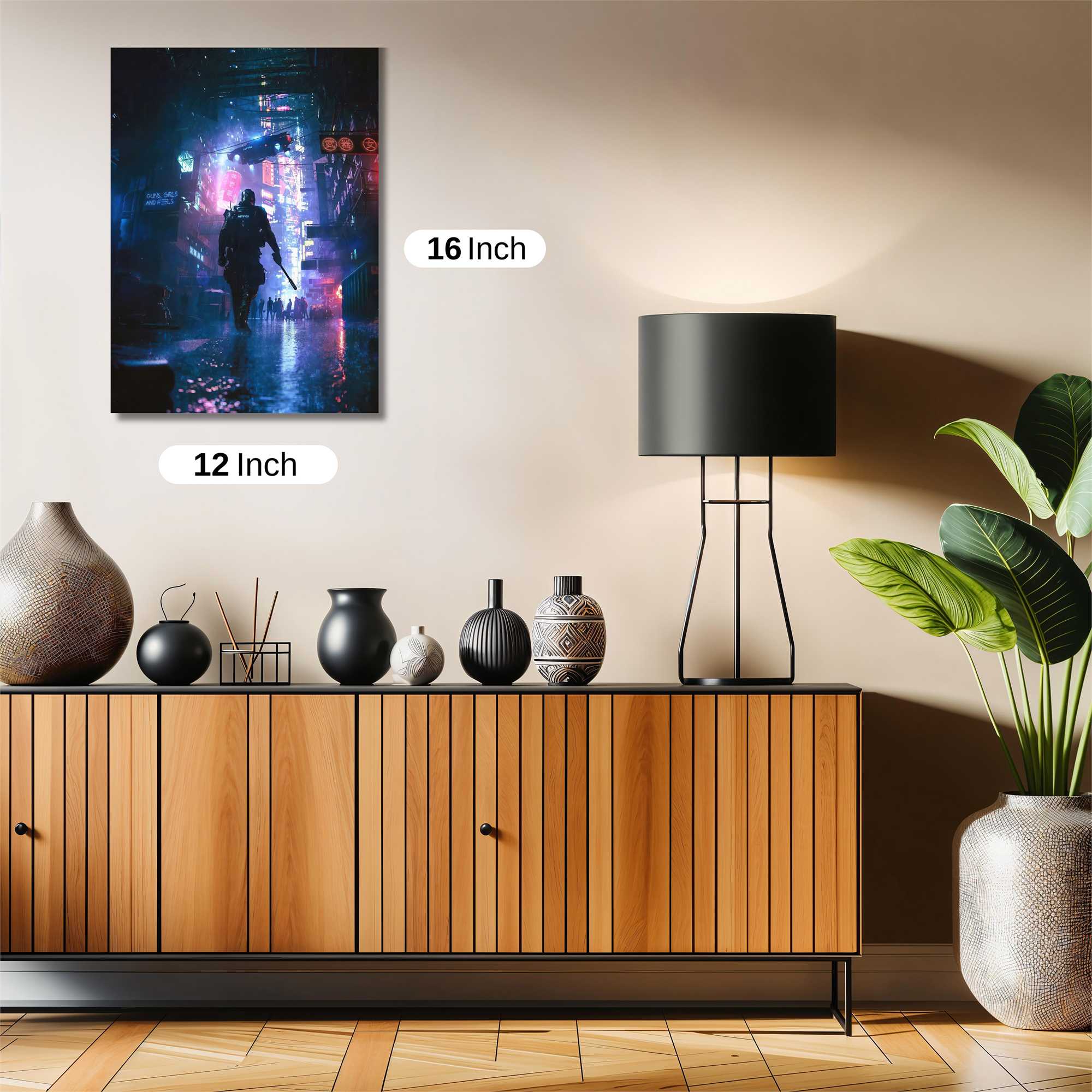 Cyberpunk Vortex Safe Wall Magnetic / M