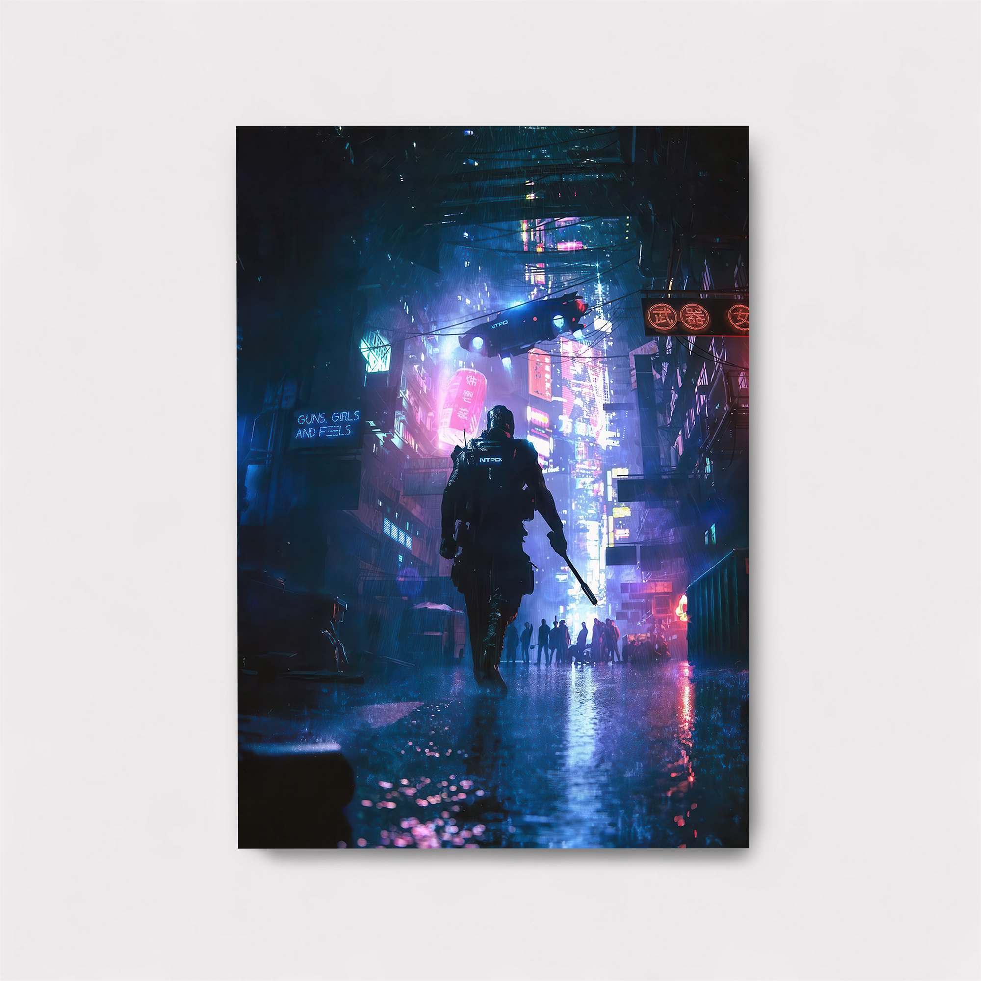 Cyberpunk Vortex Safe Wall Magnetic / M