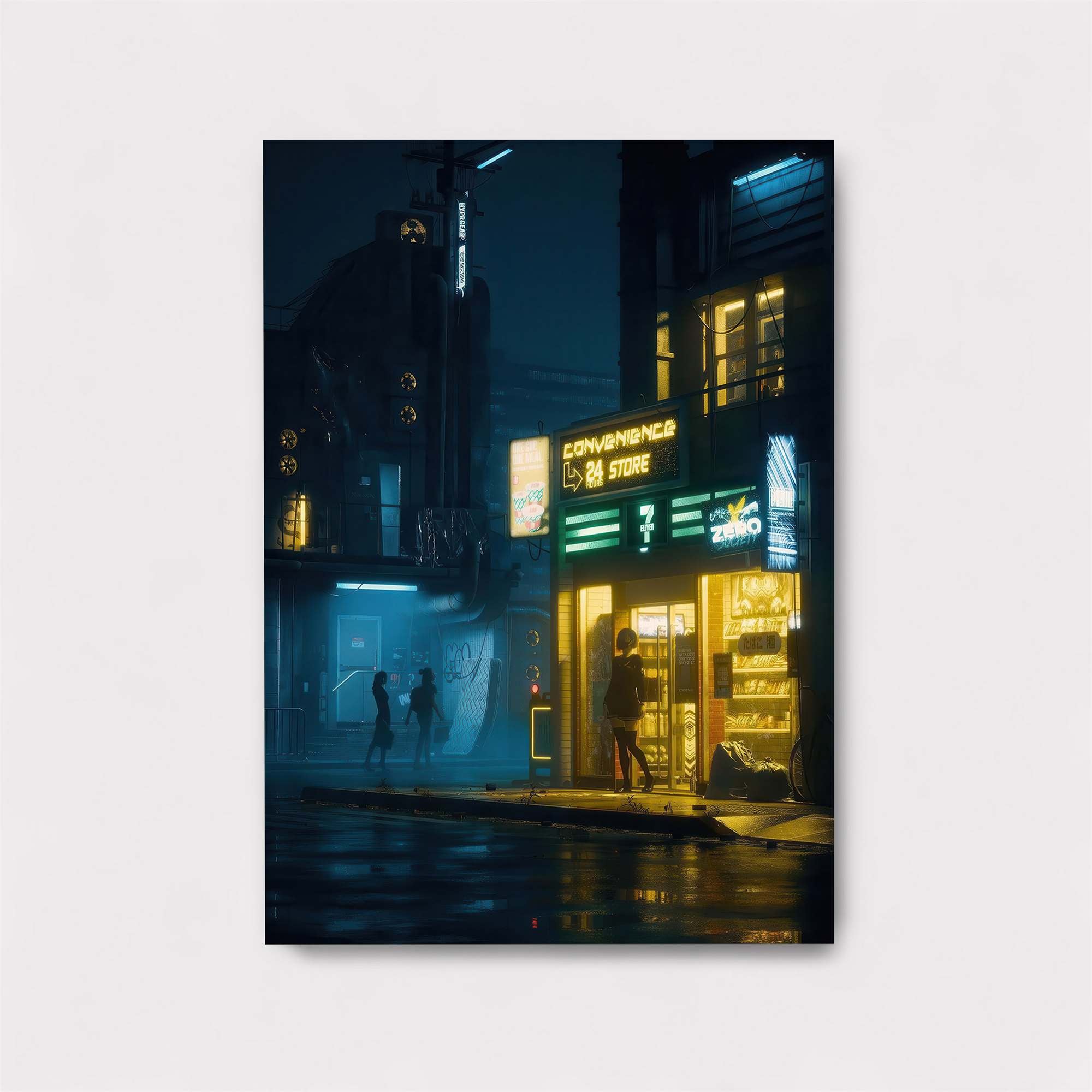 Neon Serenity Safe Wall Magnetic / M