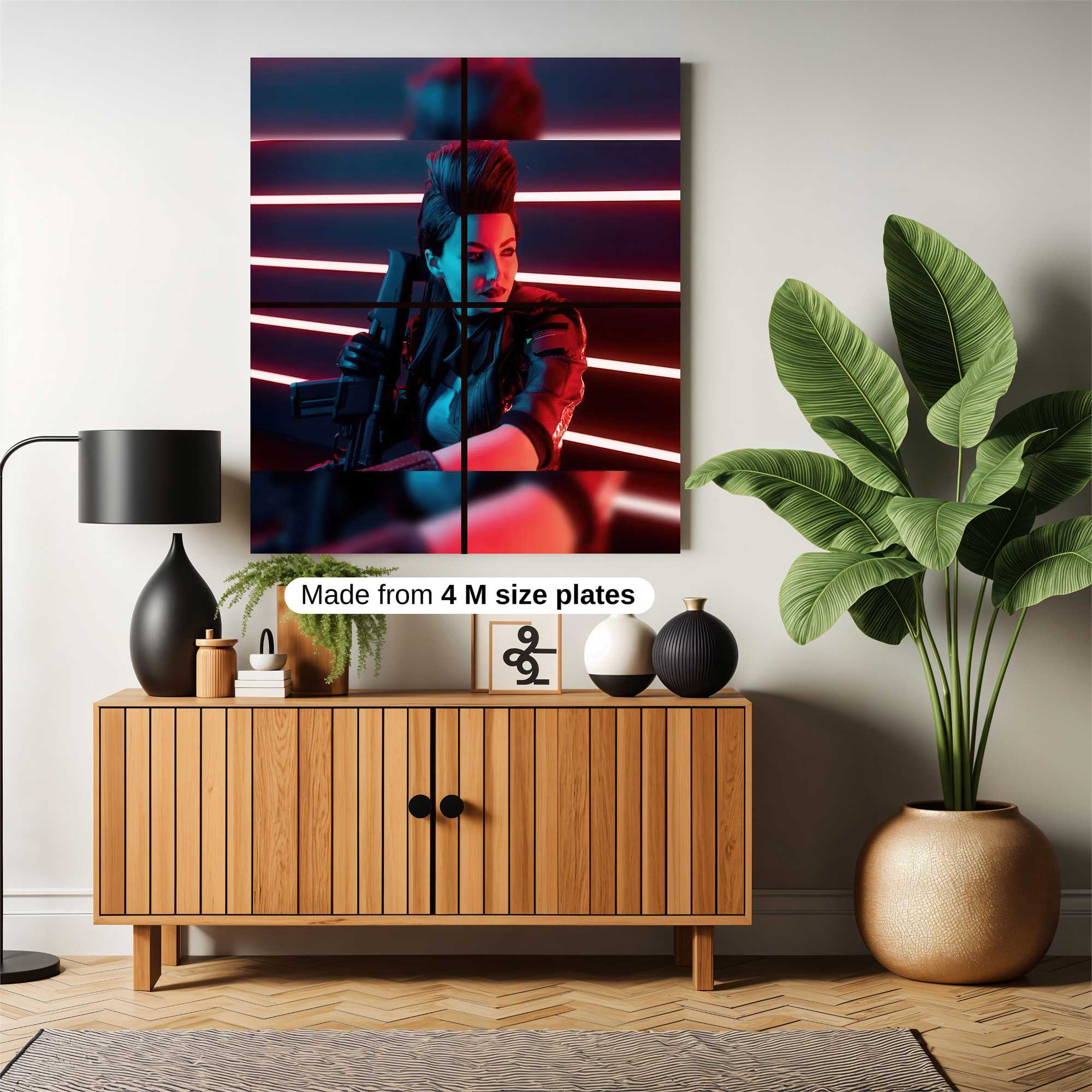 Cyber Vibe Safe Wall Magnetic / M