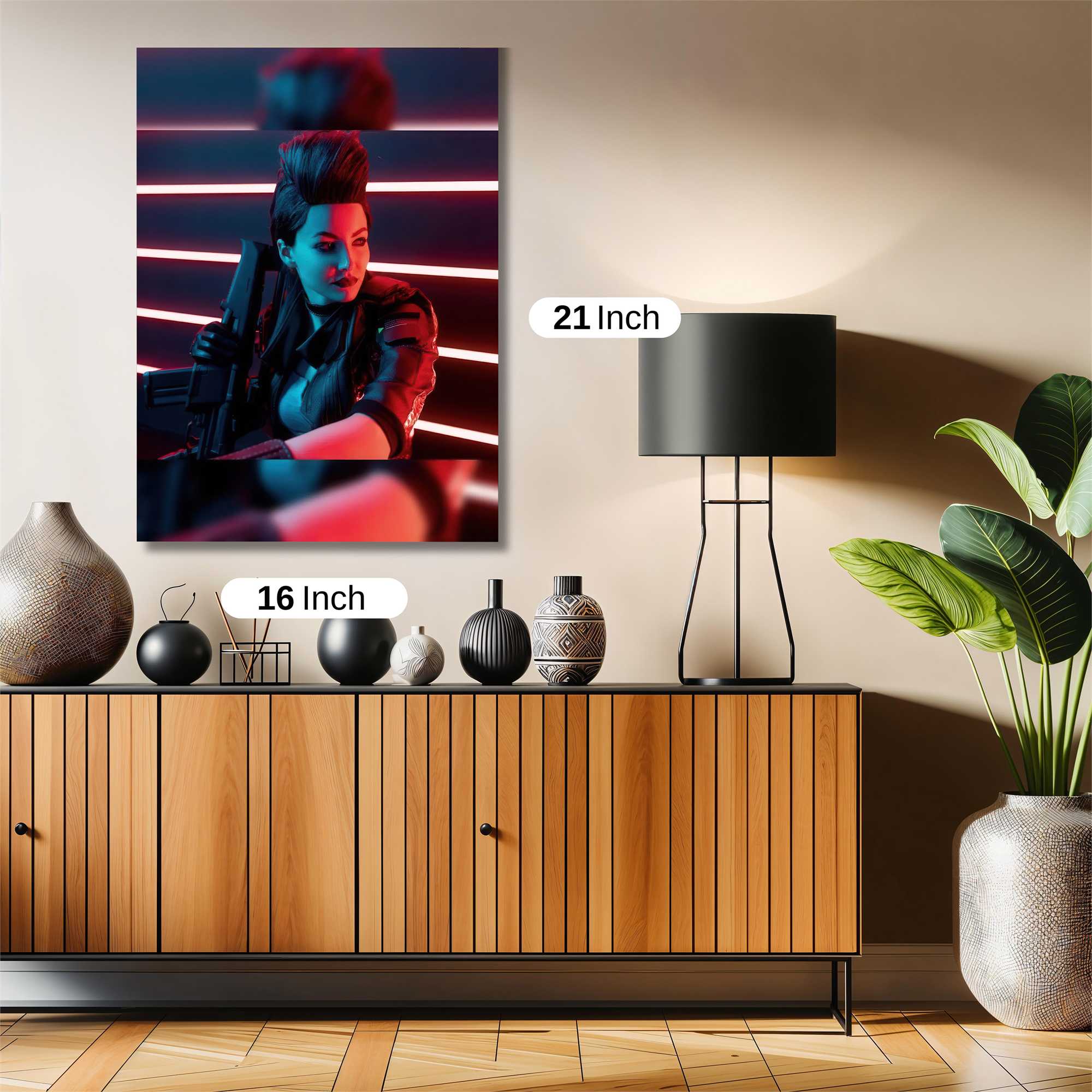 Cyber Vibe Safe Wall Magnetic / M