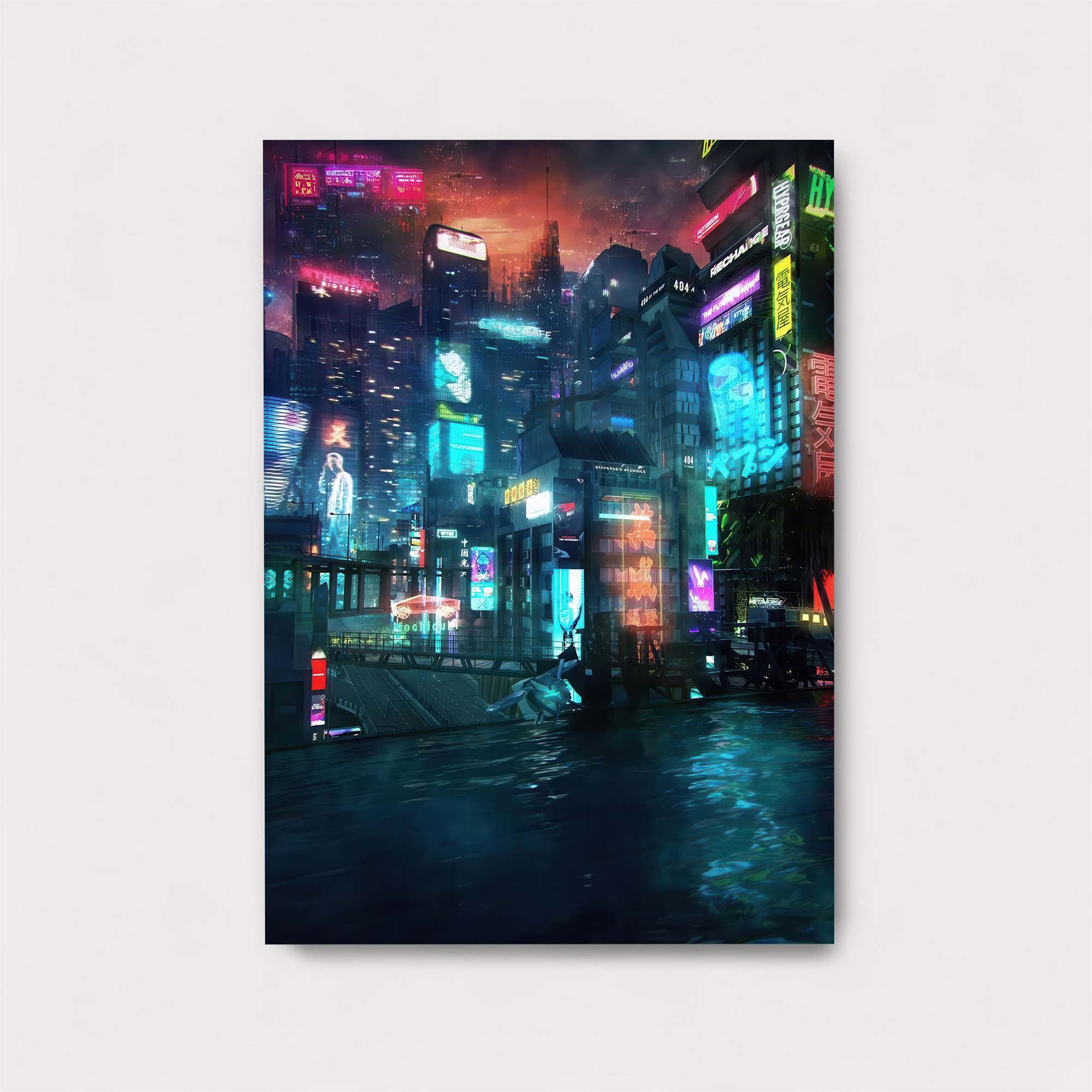 Neon Reverie Safe Wall Magnetic / M