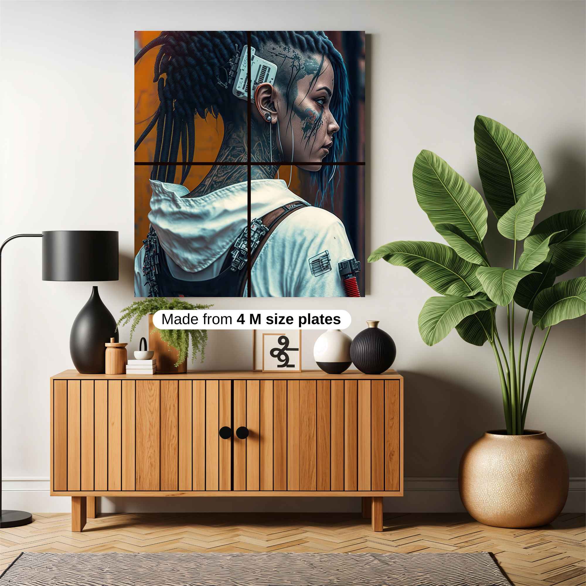 Cybernetic Reverie Safe Wall Magnetic / M