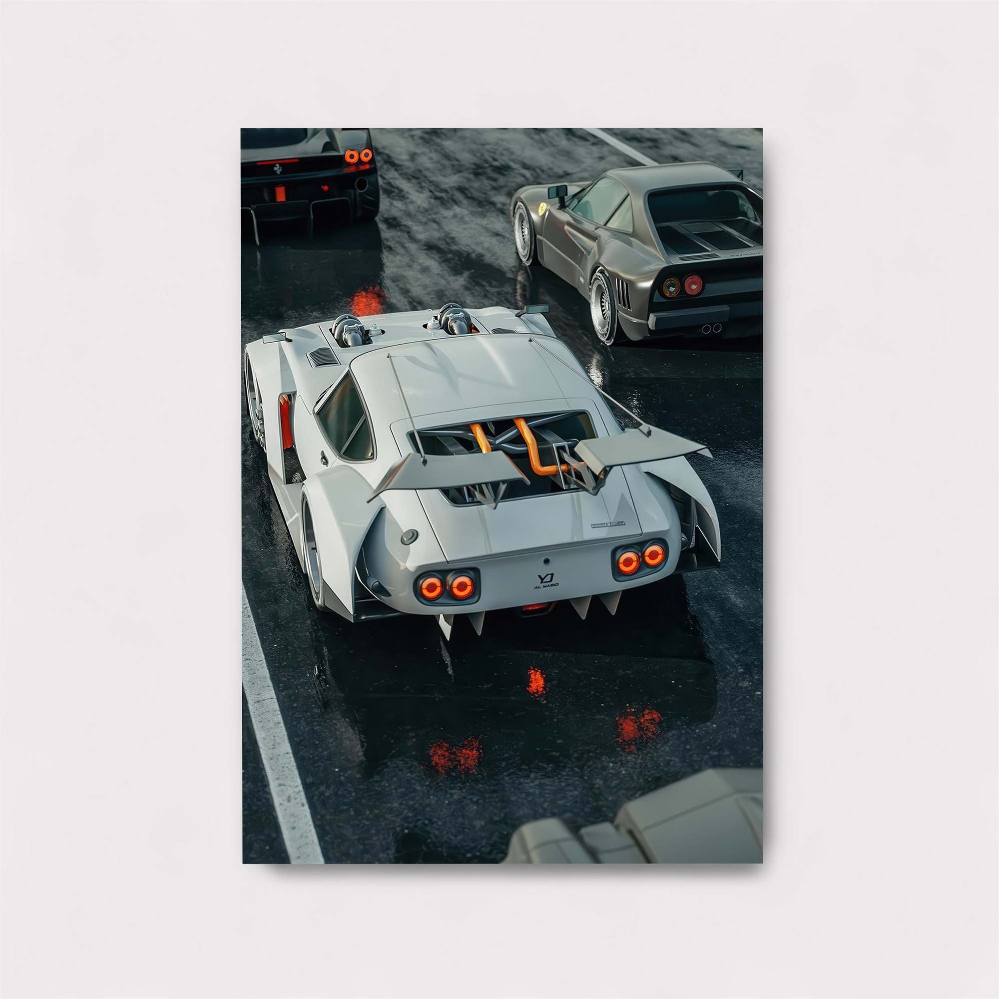 Cyber Rebel Safe Wall Magnetic / M