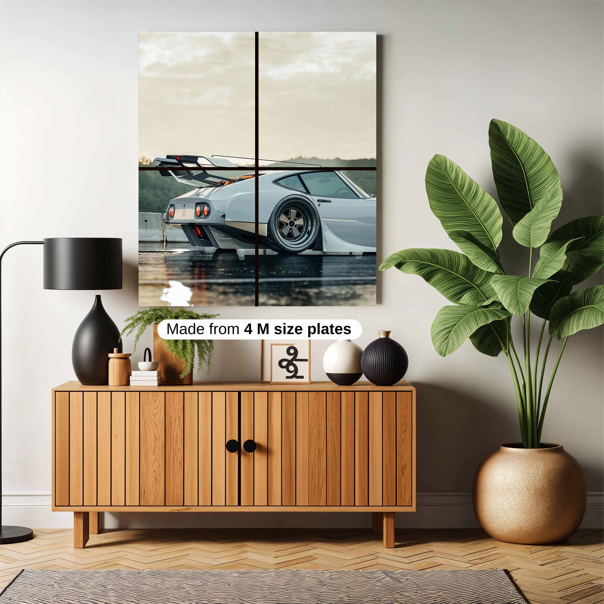 Aerodynamic Elegance Safe Wall Magnetic / M