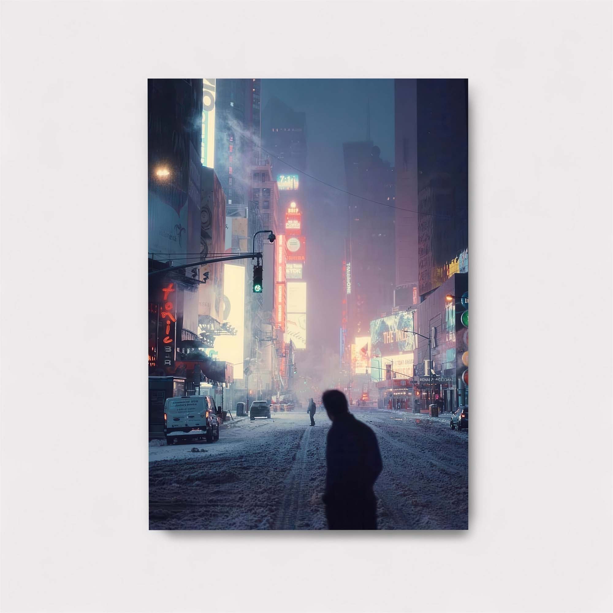 Neon Solitude Safe Wall Magnetic / M