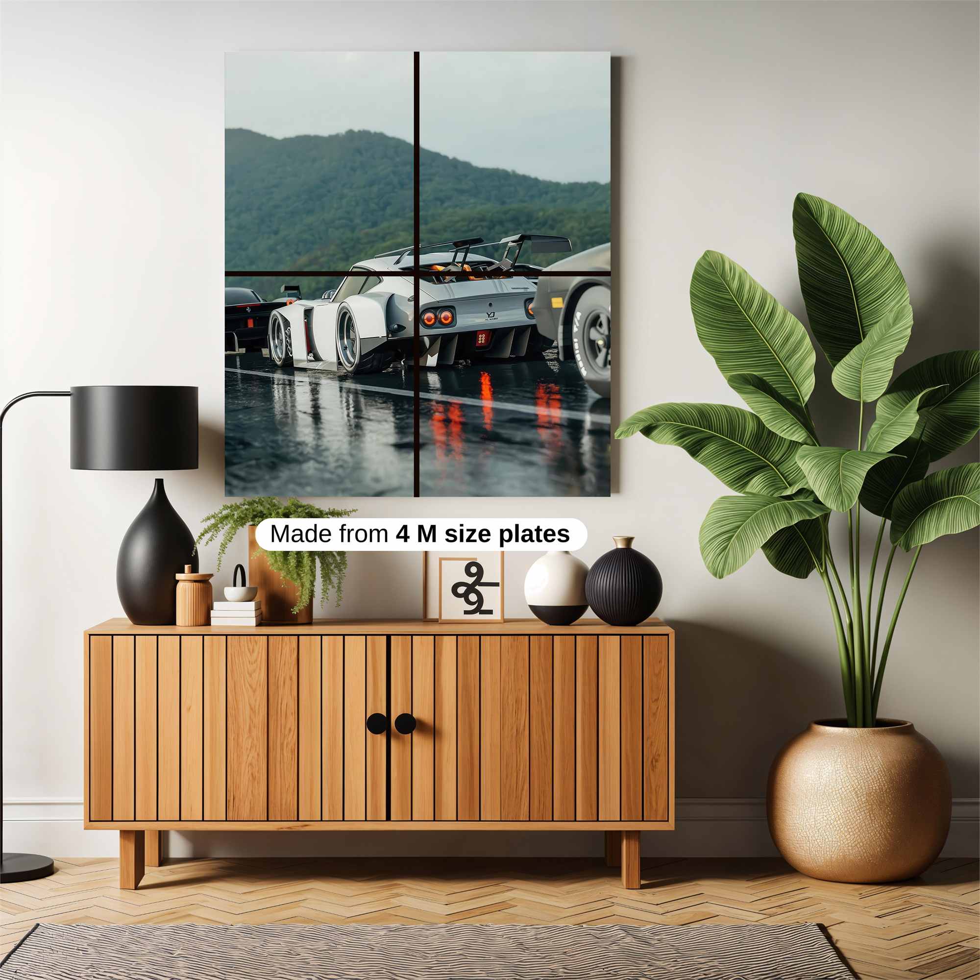 Sleek Majesty Safe Wall Magnetic / M