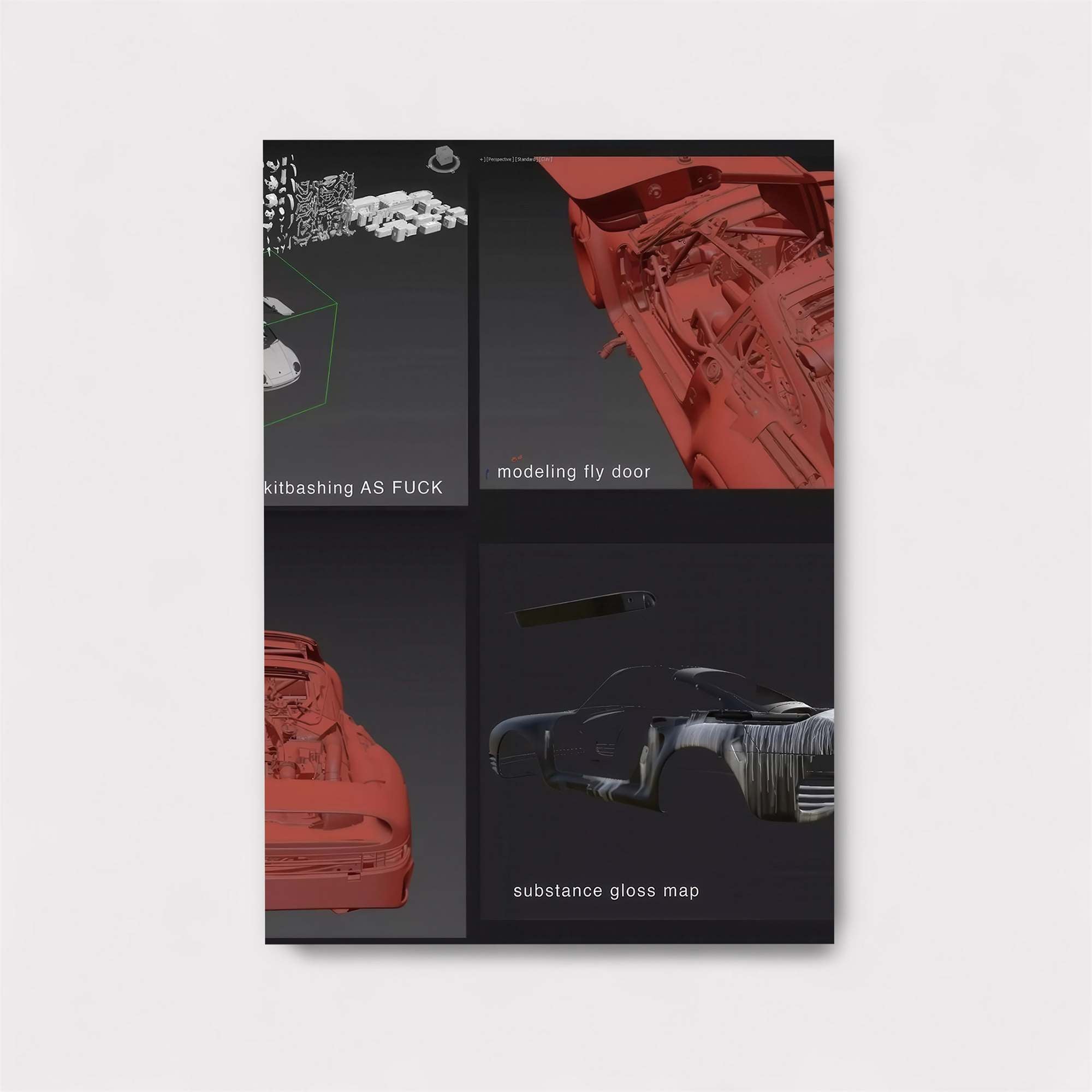 Digital Metamorphosis Safe Wall Magnetic / M